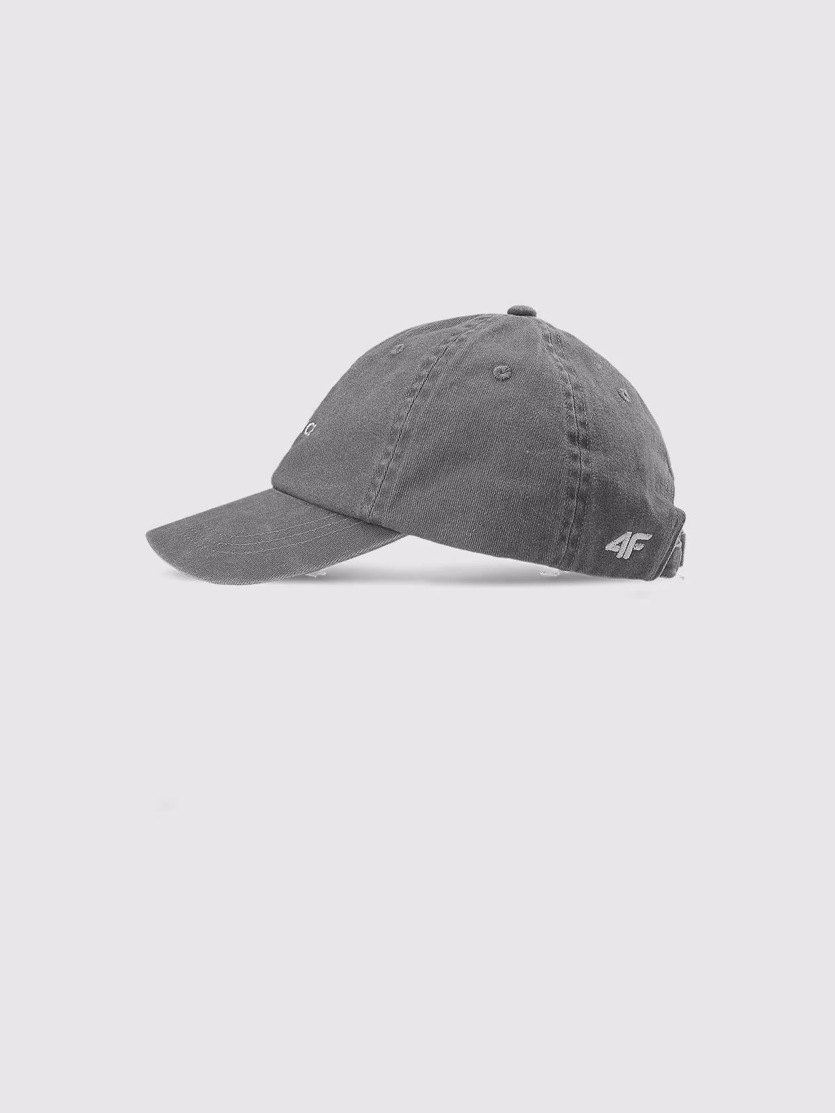 Czapka z daszkiem strapback dziecięca - fioletowa