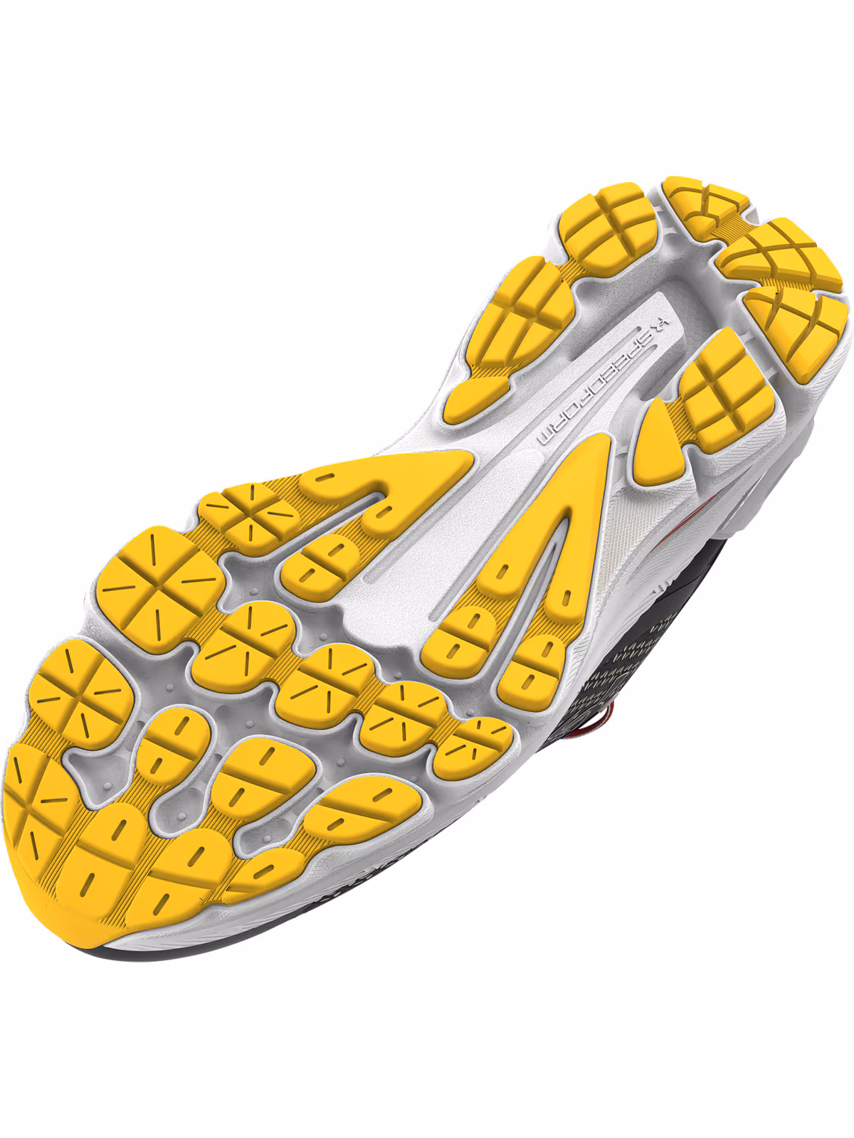 Buty do biegania uniseks Under Armour UA Speedform Gemini - białe