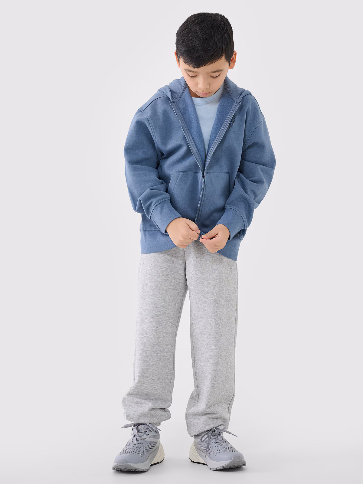 T-shirt regular gładki chłopięcy - czerwony