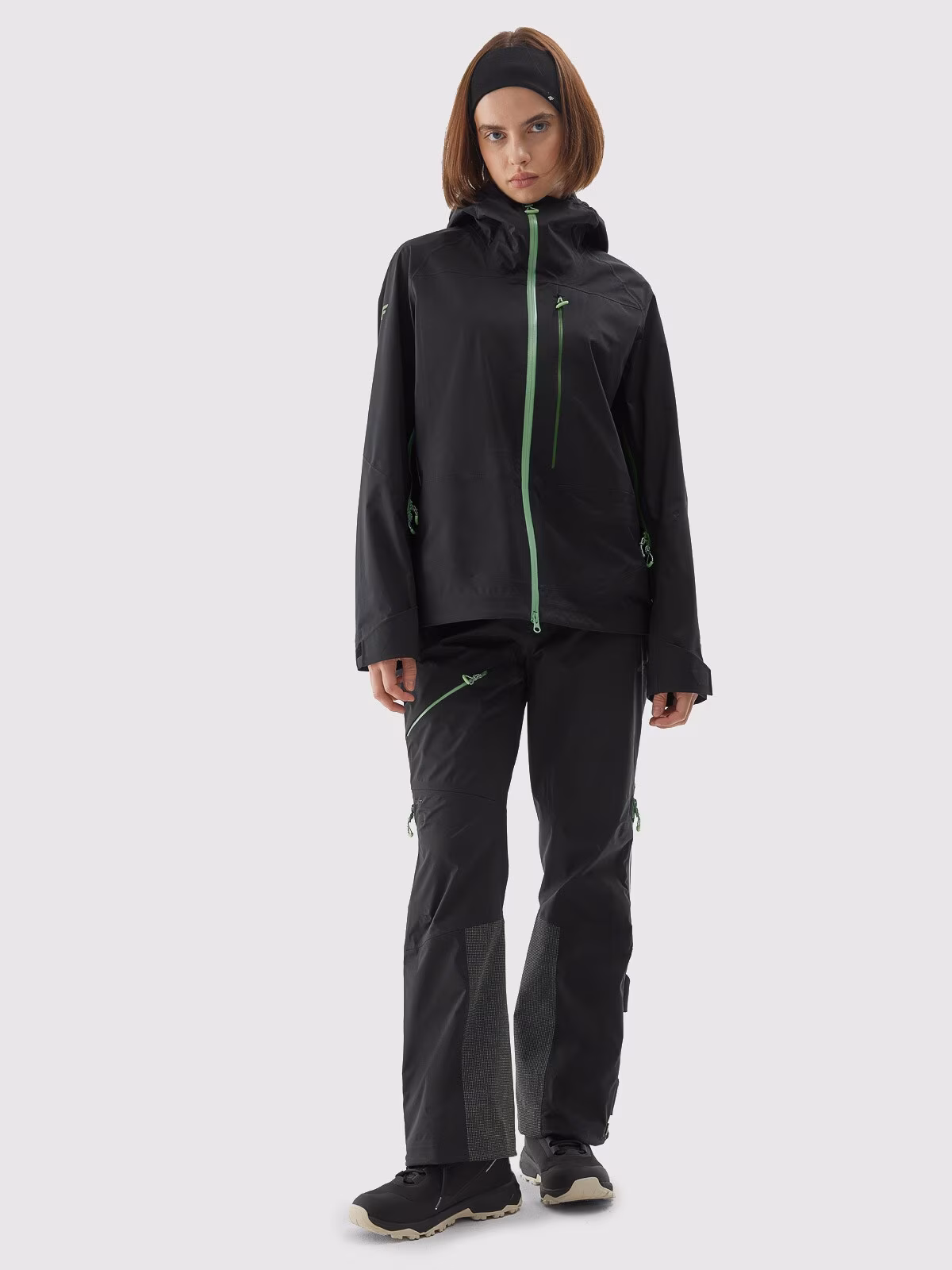 Kurtka skiturowa 4FPRO wodoodporna membrana Dermizax 20000 damska - czarna