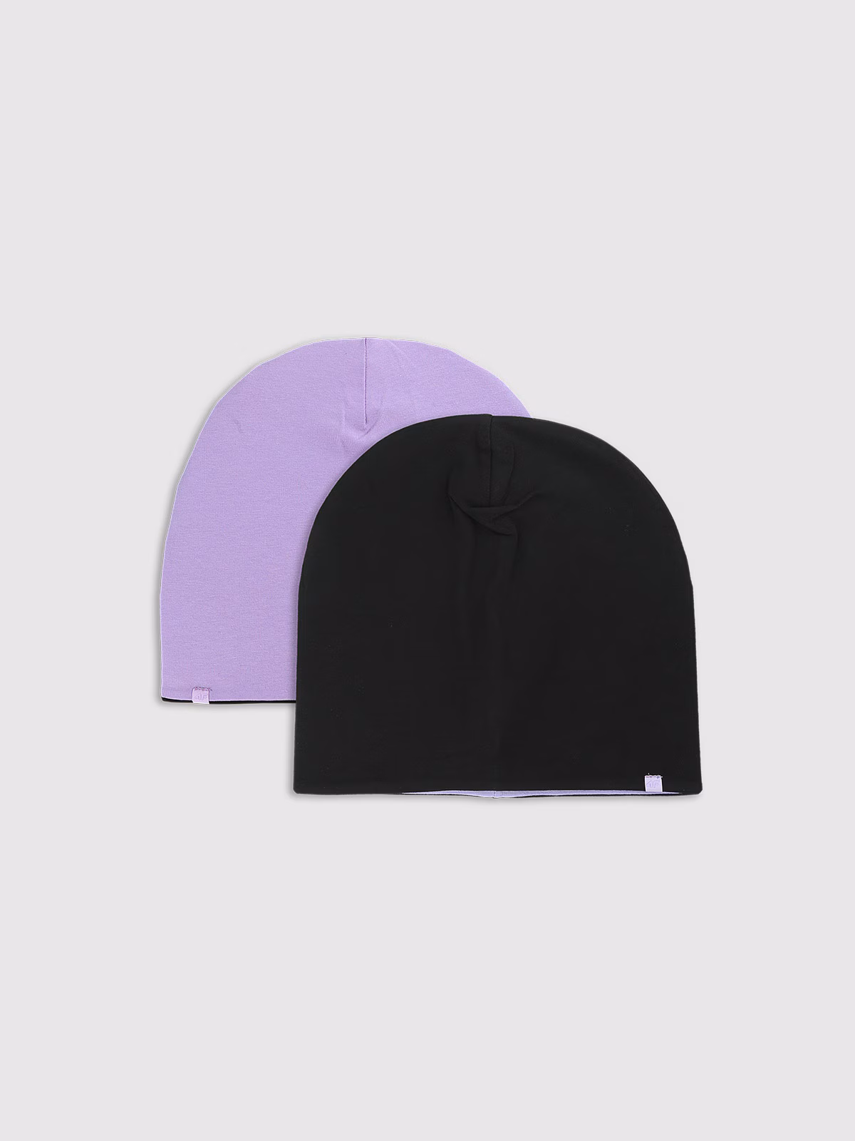 Czapka beanie dwustronna dziecięca - szara