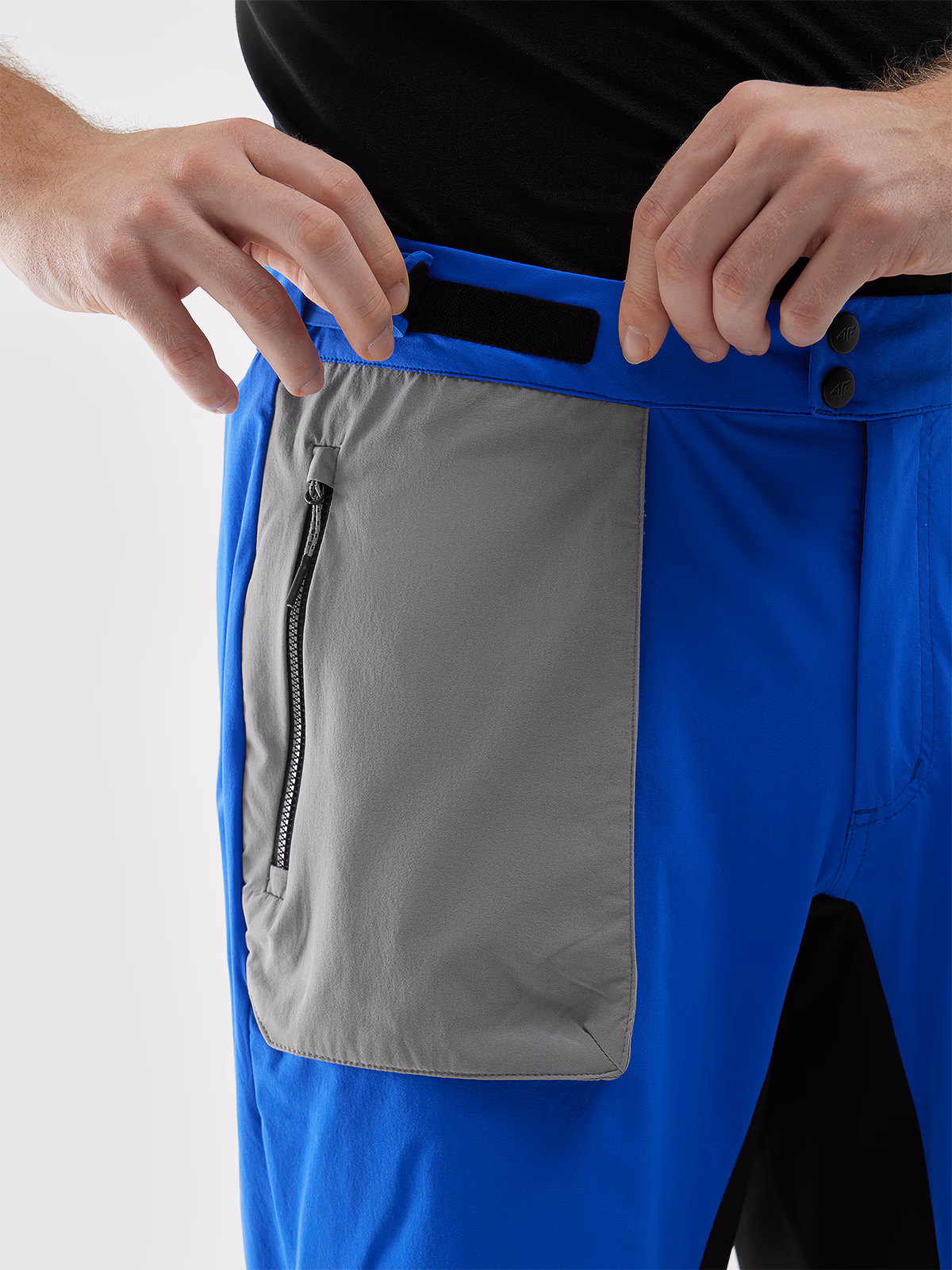 Spodenki trekkingowe 4Way Stretch męskie - brązowe