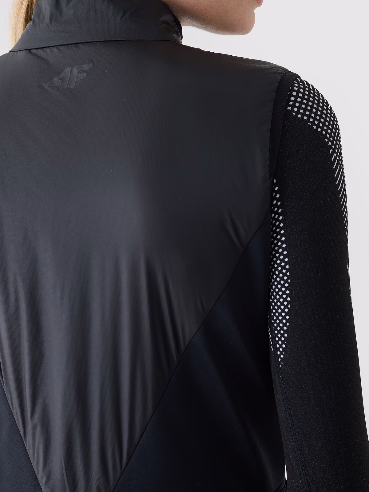 Kombinezon narciarski z softshellu membrana 15000 damski - czarny