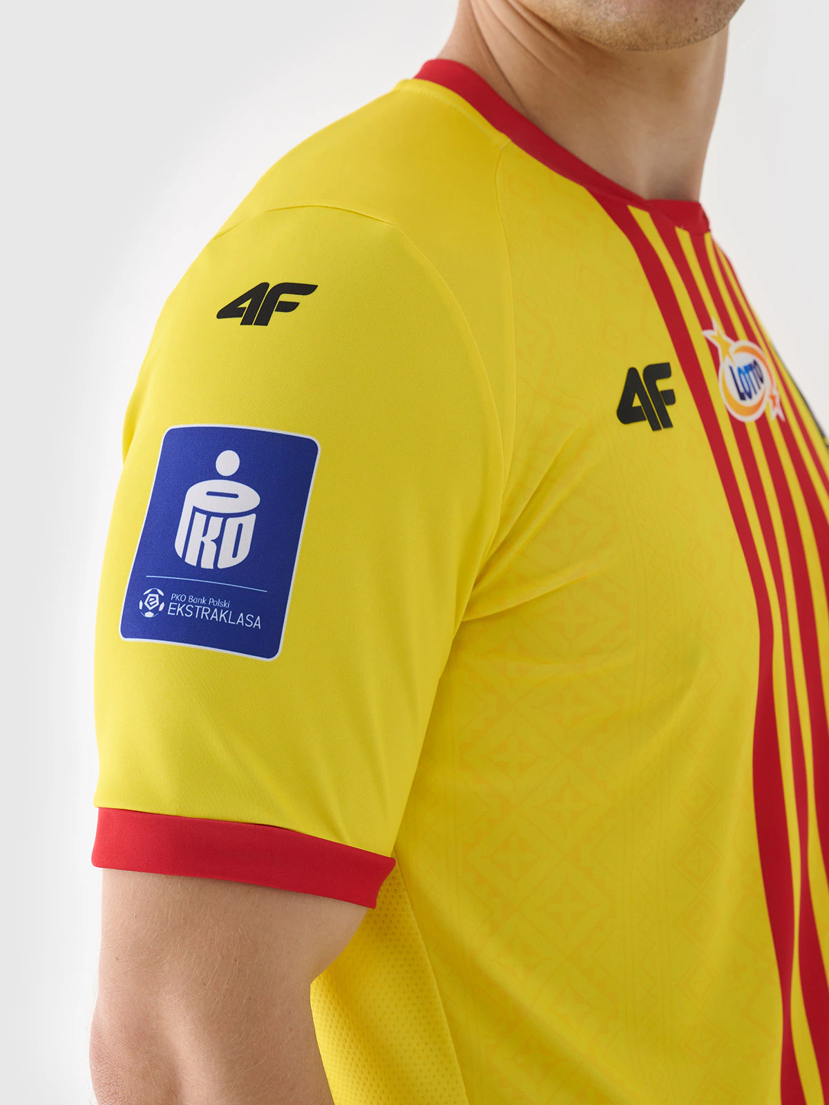 Koszulka klubowa domowa z sezonu 2024/25 męska 4F x Korona Kielce - multikolor