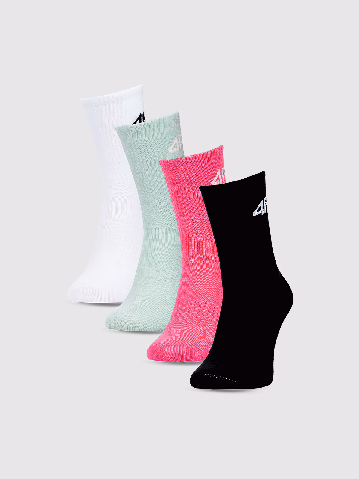 Skarpetki casual za kostkę (4-pack) dziewczęce - multikolor