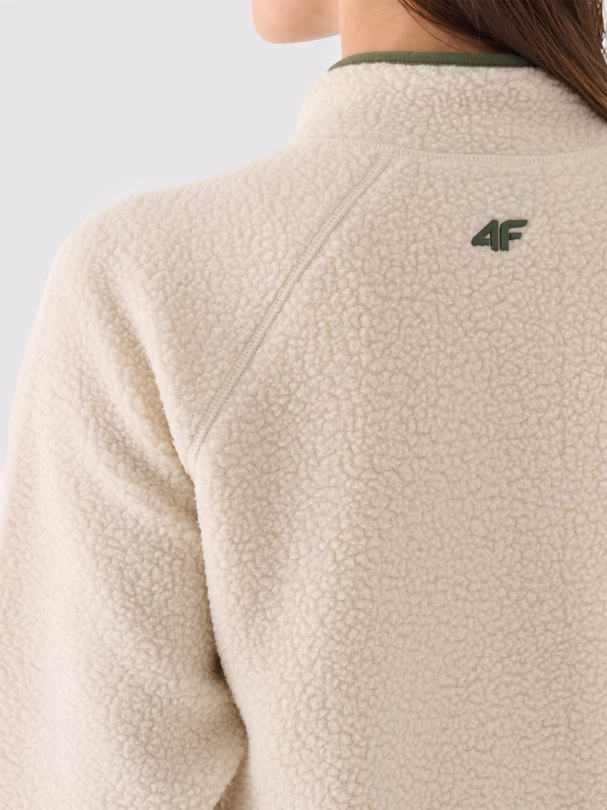 Polar sherpa ze stójką damski - czarny