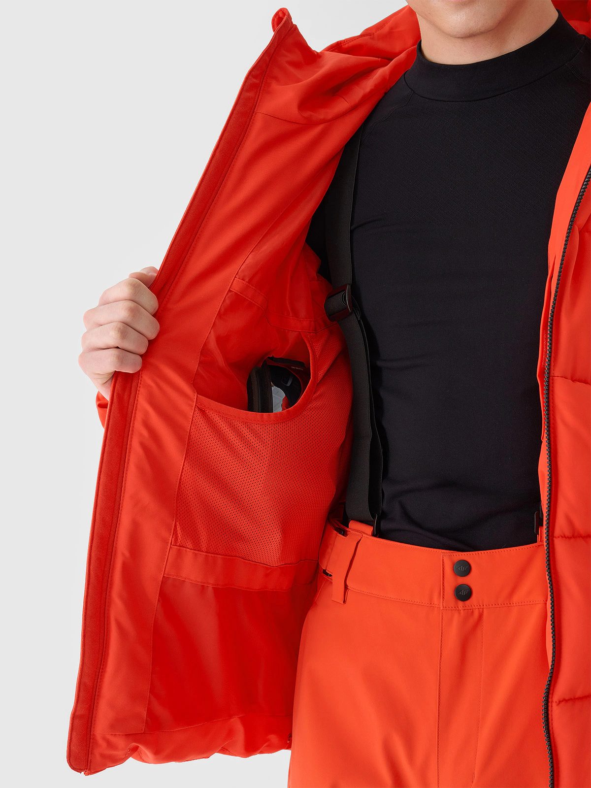 Kurtka narciarska membrana 5000 męska - khaki