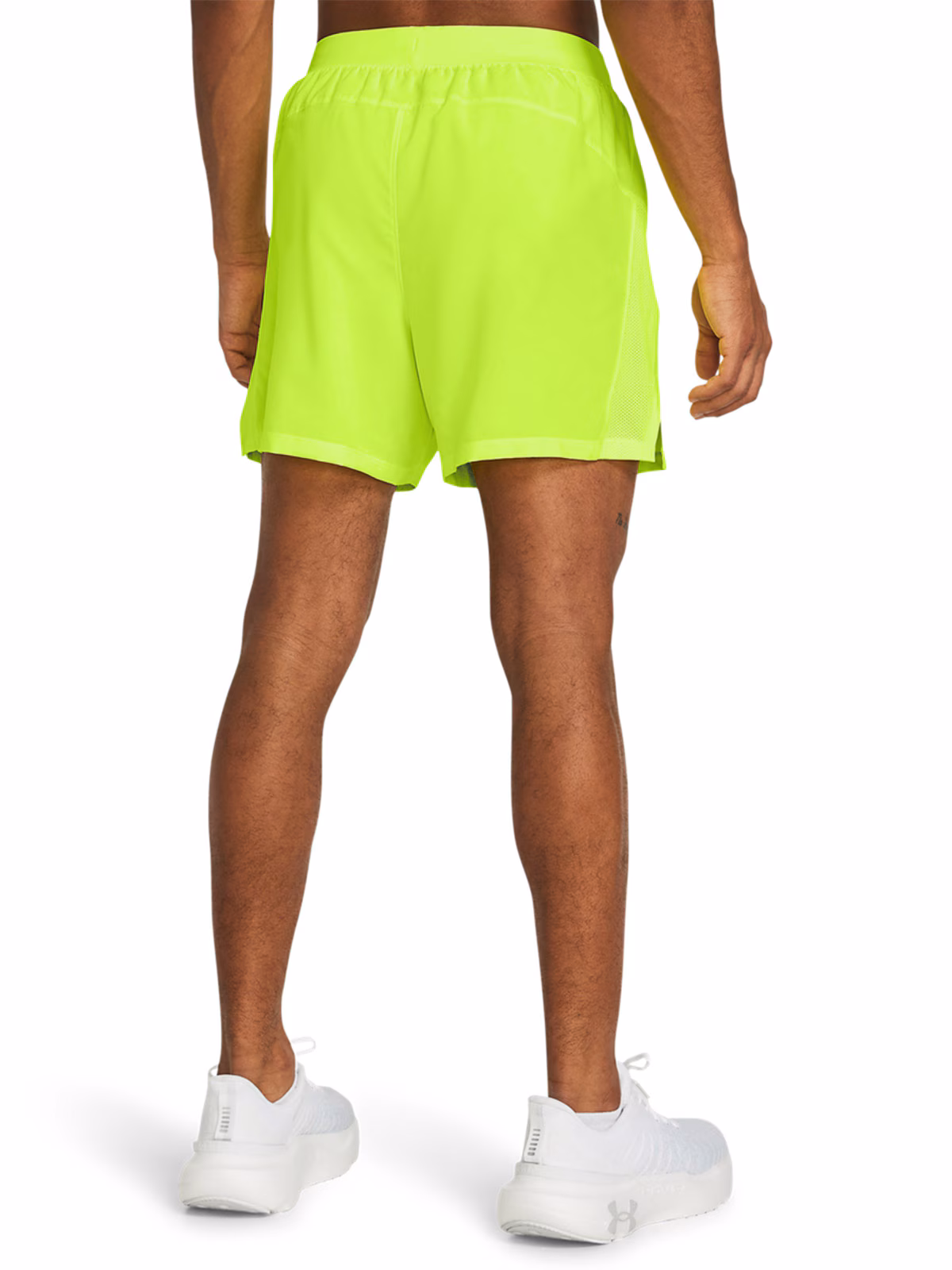 Spodenki do biegania męskie Under Armour UA Launch 5'' Shorts - zielone