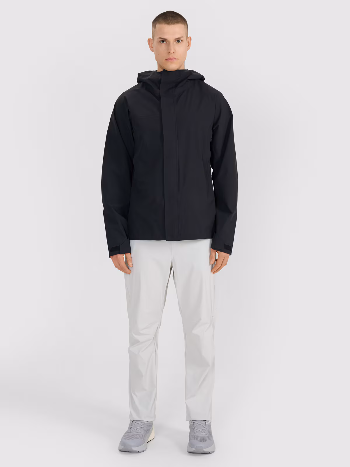 Kurtka trekkingowa membrana 15000 męska - pomarańczowa