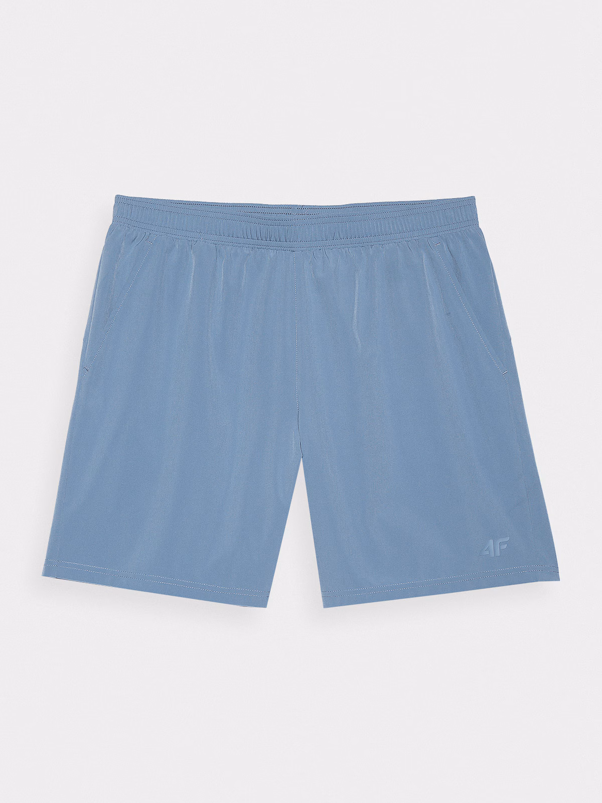 Spodenki treningowe z materiału z recyklingu męskie - pomarańczowe