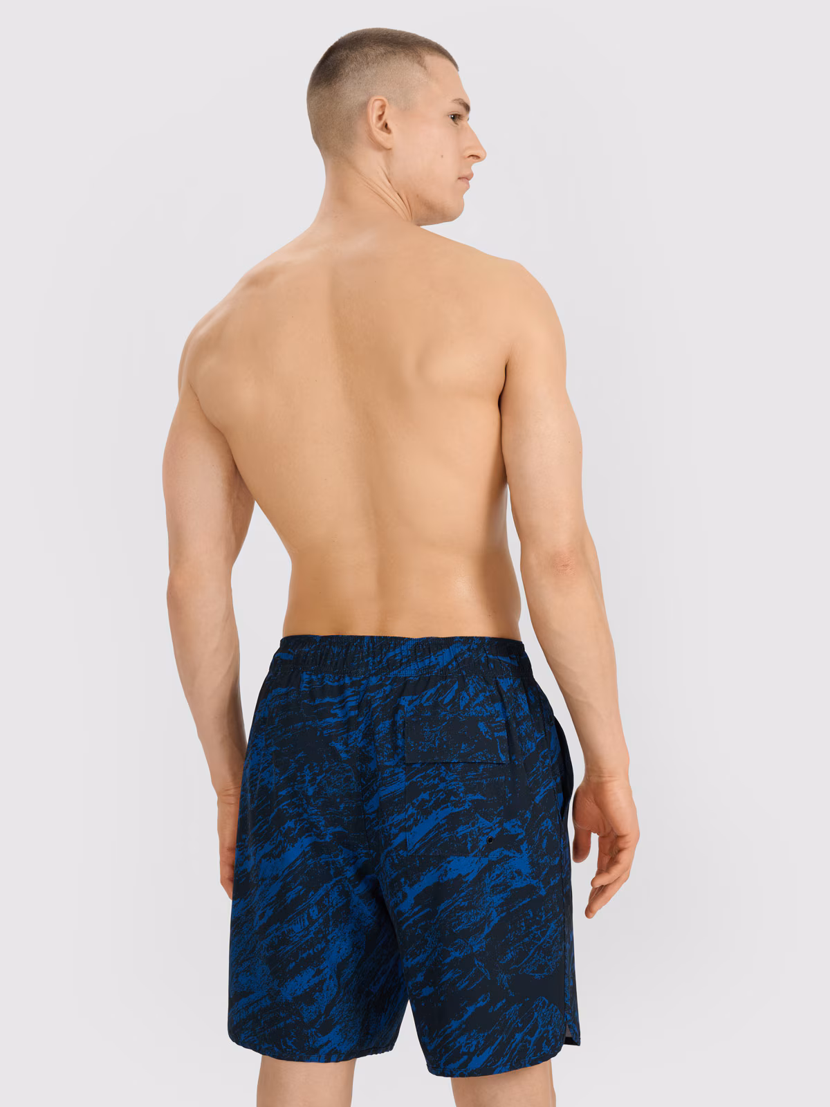 Spodenki plażowe męskie - granatowe