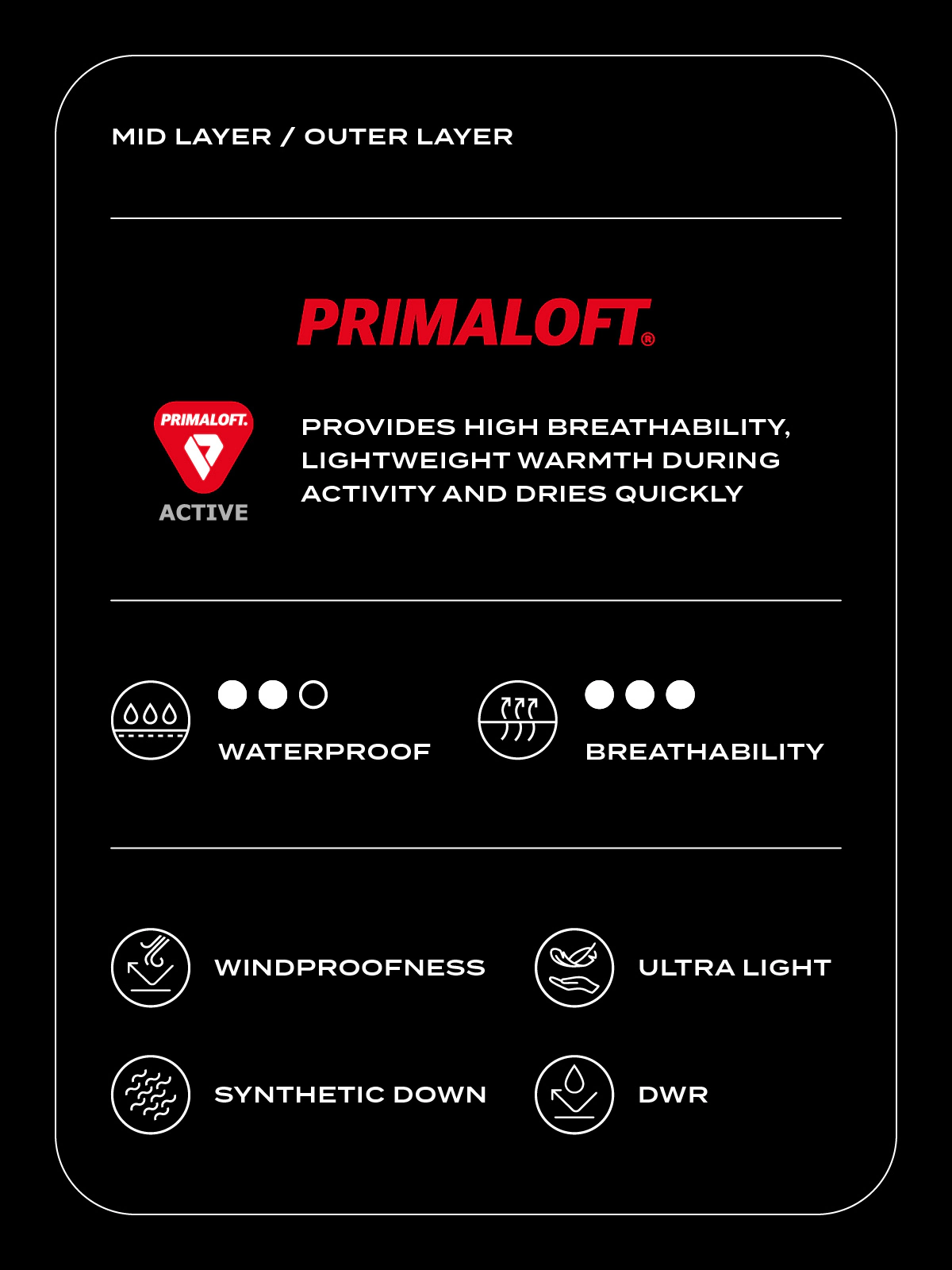 Bezrękawnik puchowy trekkingowy z wypełnieniem PrimaLoft Active męski - szary