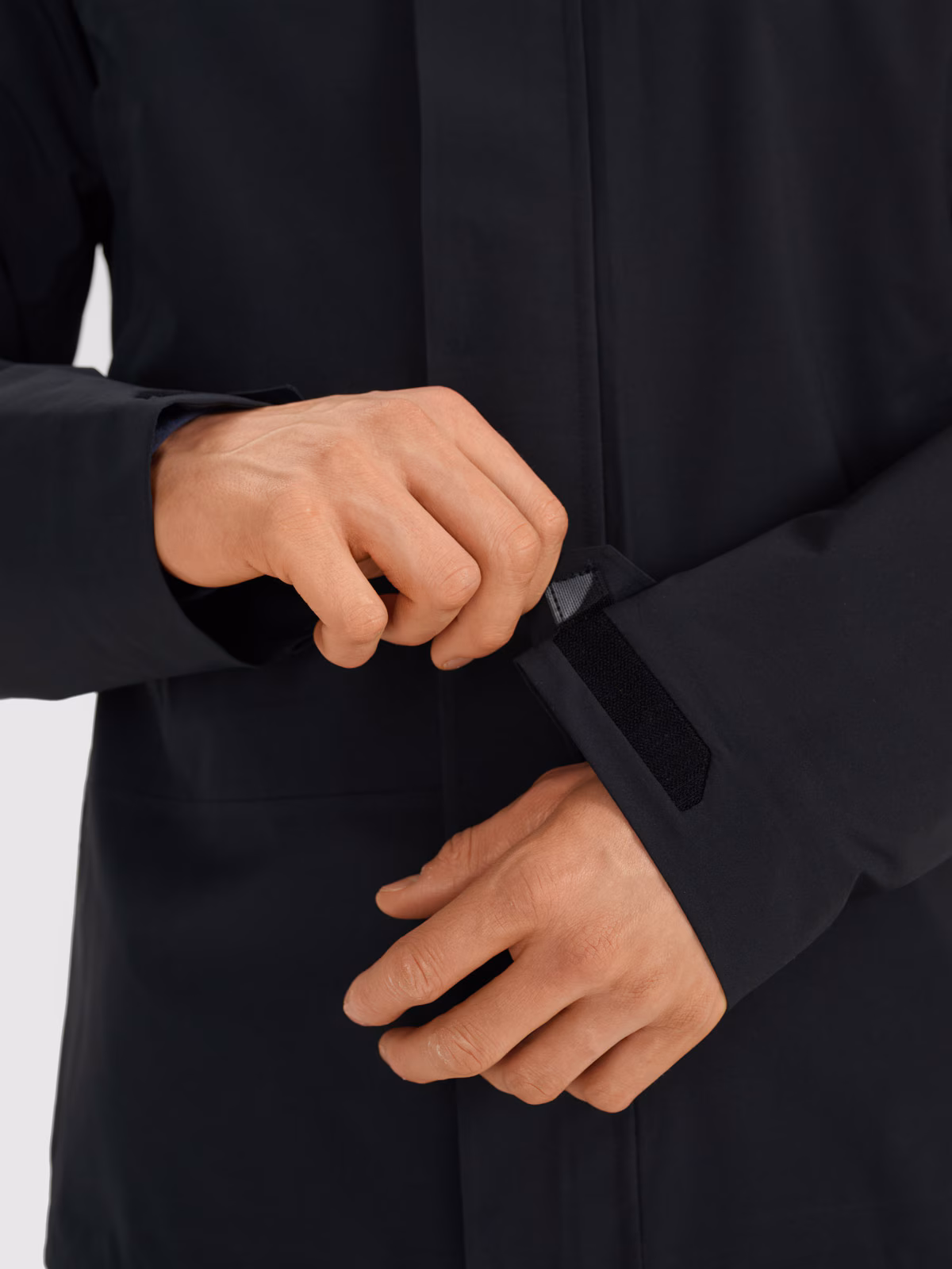 Kurtka trekkingowa membrana 15000 męska - pomarańczowa