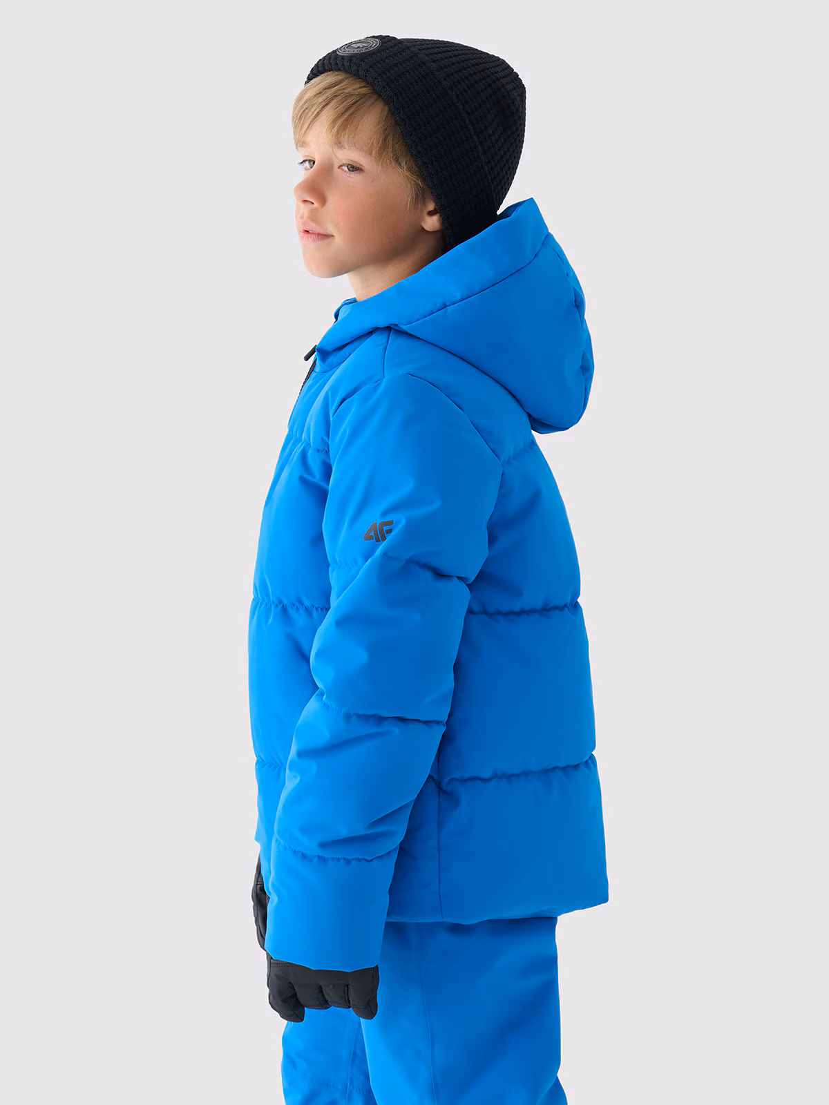 Kurtka narciarska membrana 5000 chłopięca - czerwona