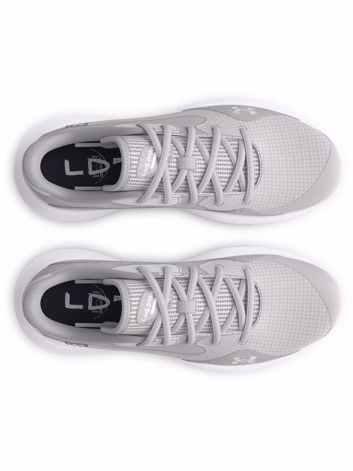 Buty do koszykówki uniseks Under Armour UA Lockdown 7 Low - niebieskie