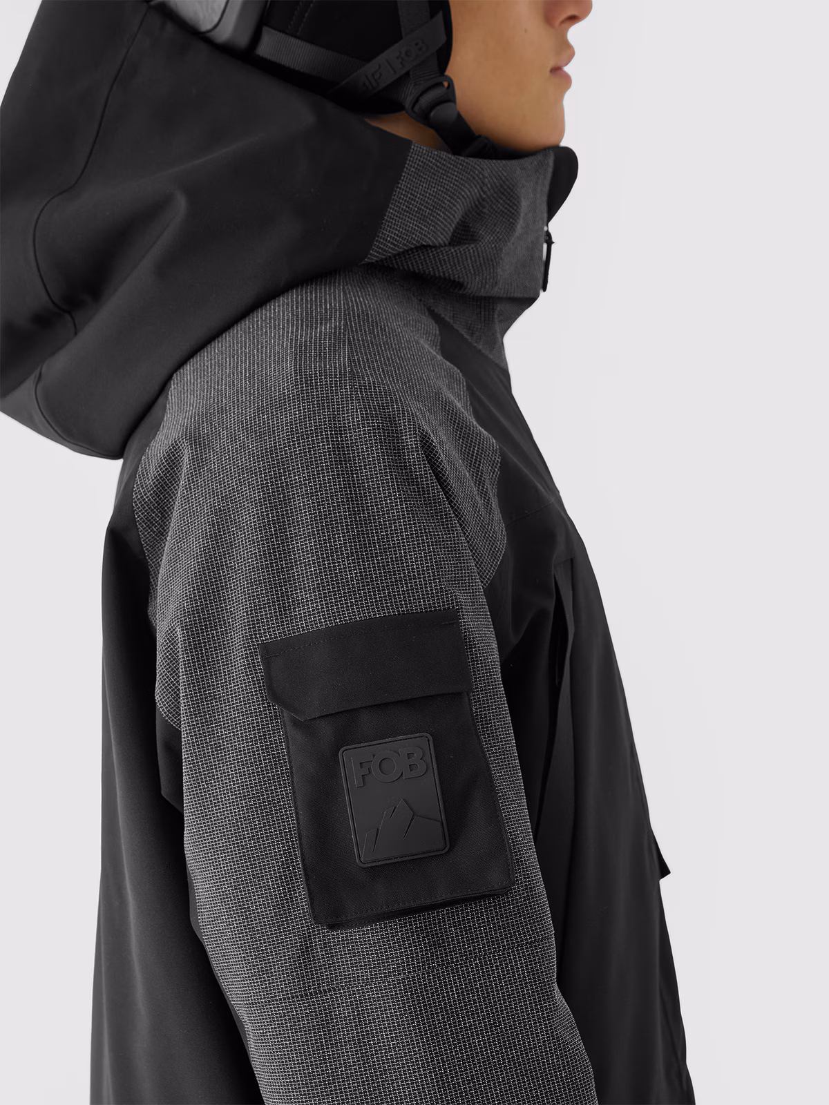 Kurtka snowboardowa membrana 10000 męska - biała