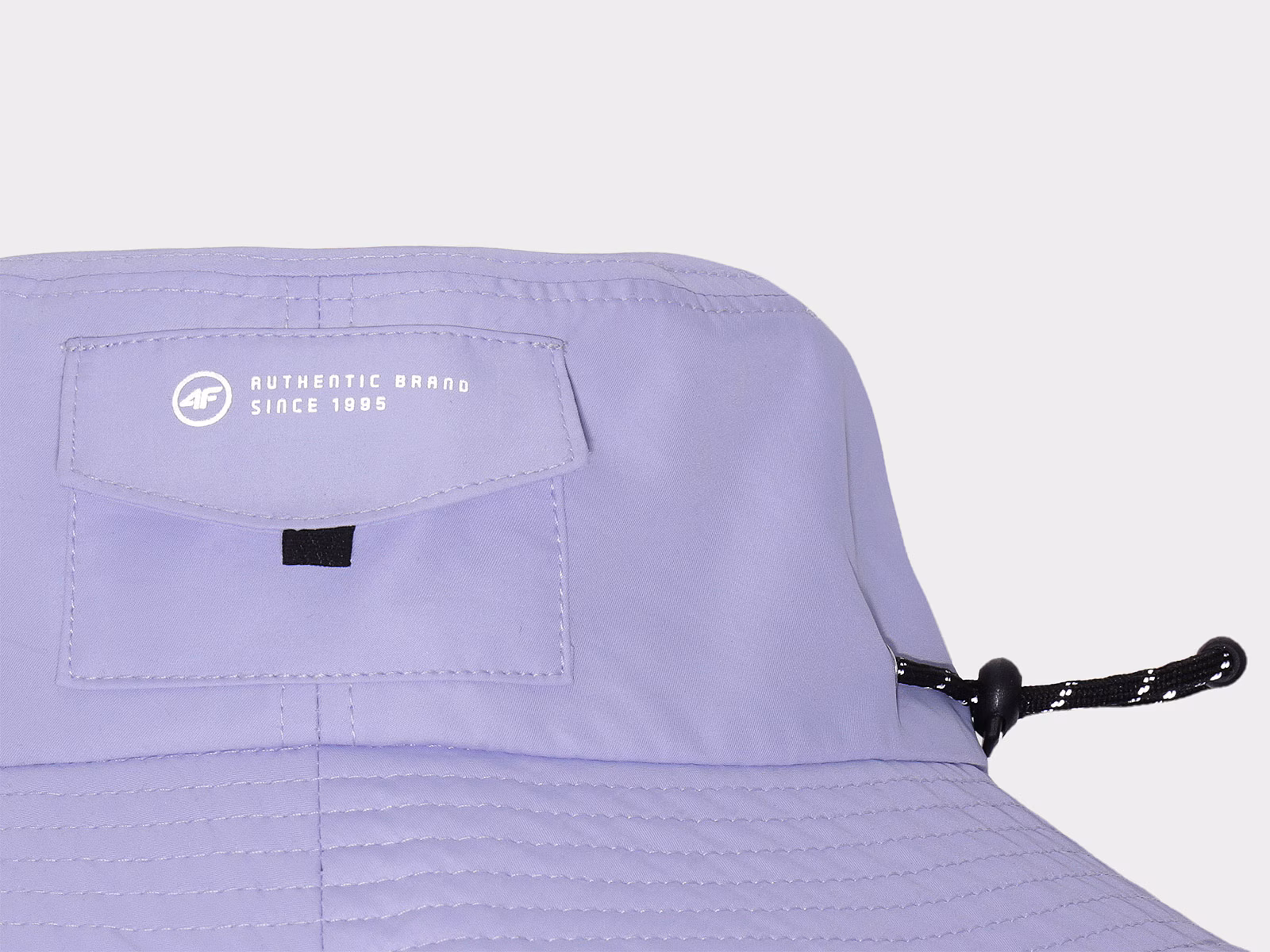 Kapelusz bucket hat dziewczęcy - fioletowy