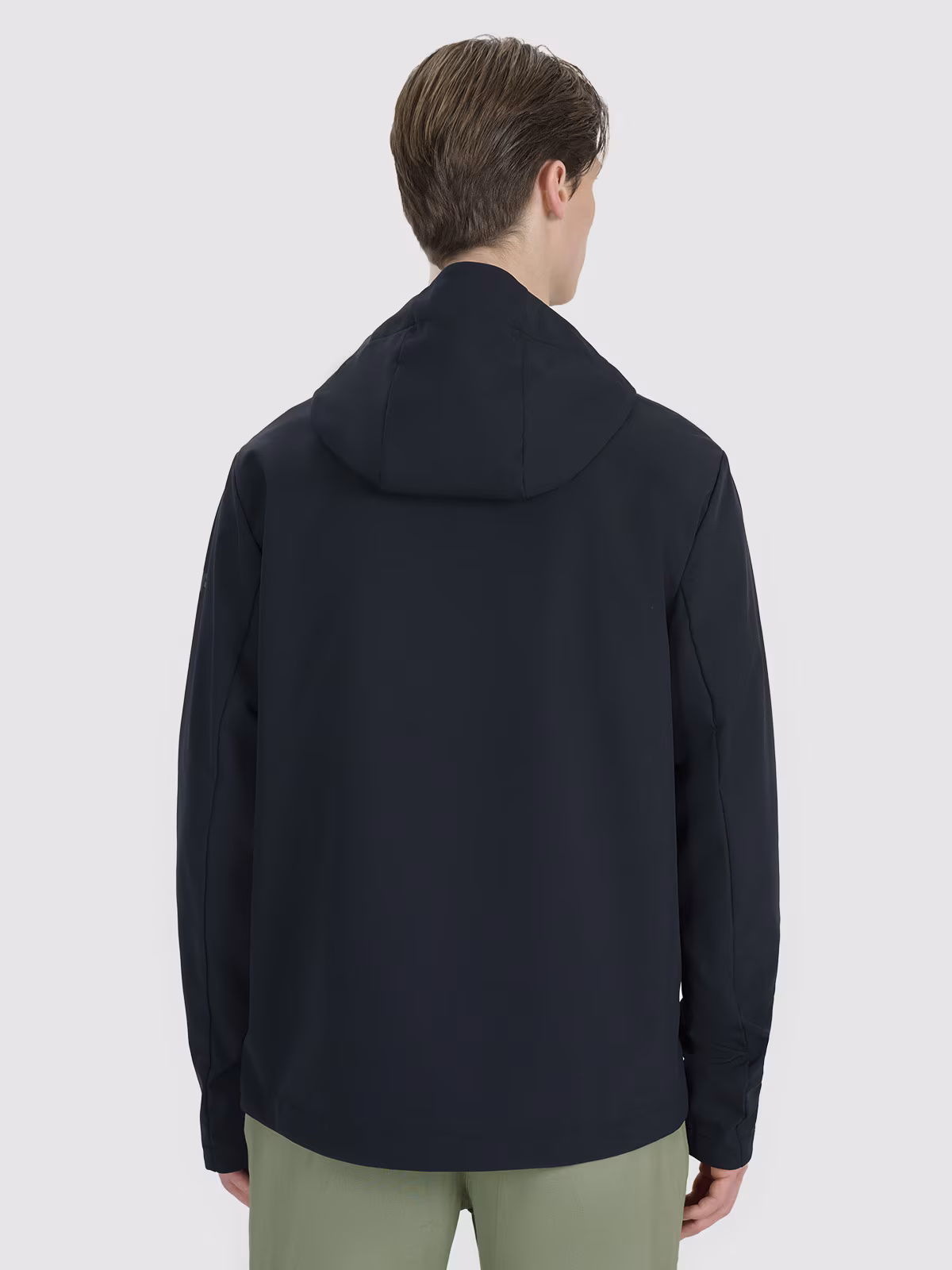 Kurtka softshell wiatroodporna membrana 5000 męska - czarna