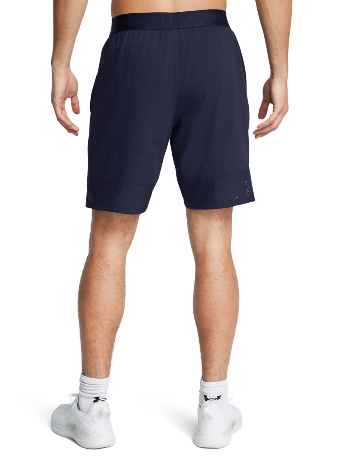 Spodenki treningowe męskie Under Armour UA Vanish Woven 8in Shorts - granatowe