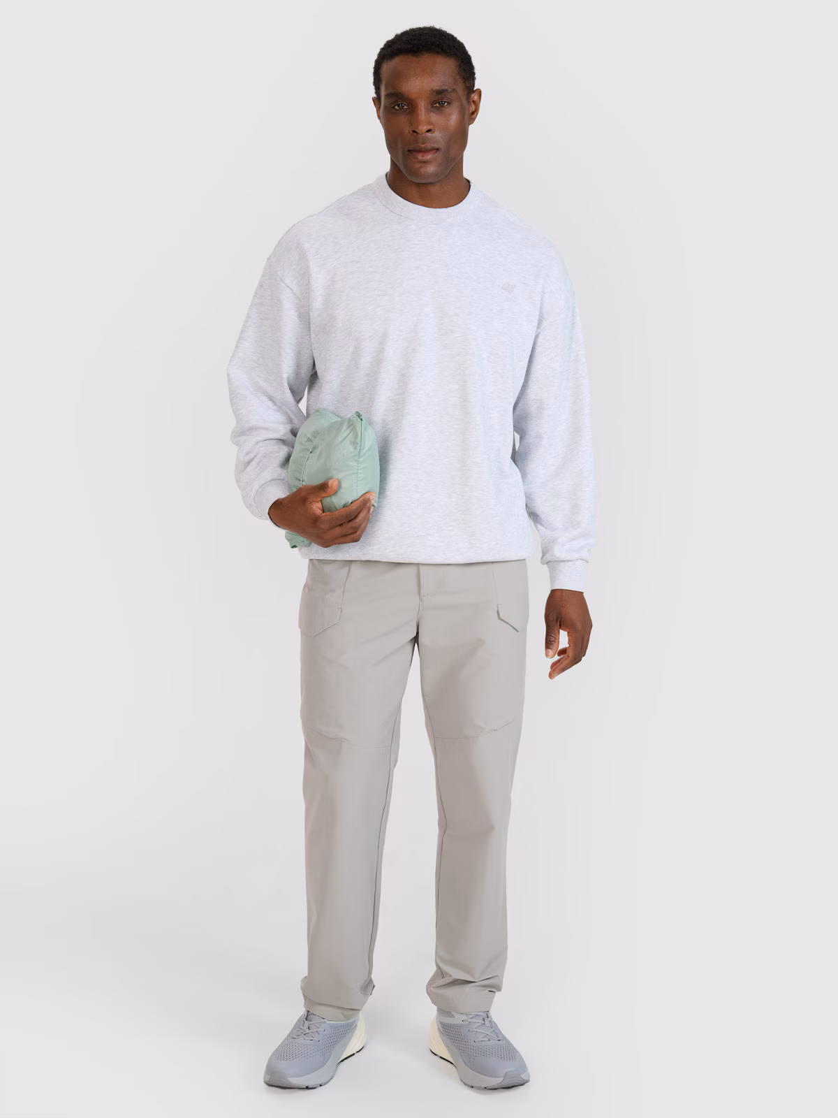 Bezrękawnik ze stójką męski - turkusowy