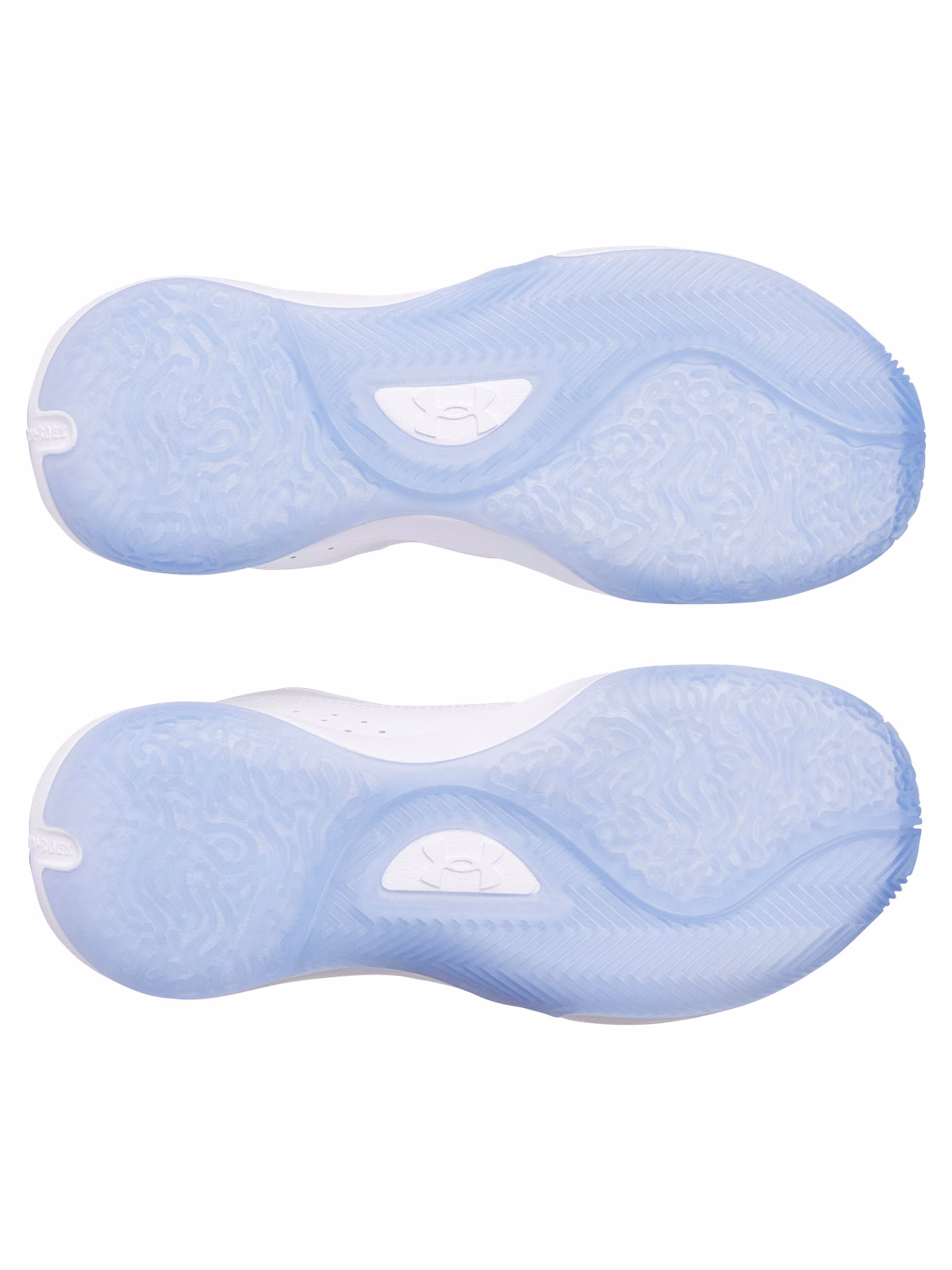 Buty do koszykówki uniseks Under Armour UA Lockdown 7 - białe