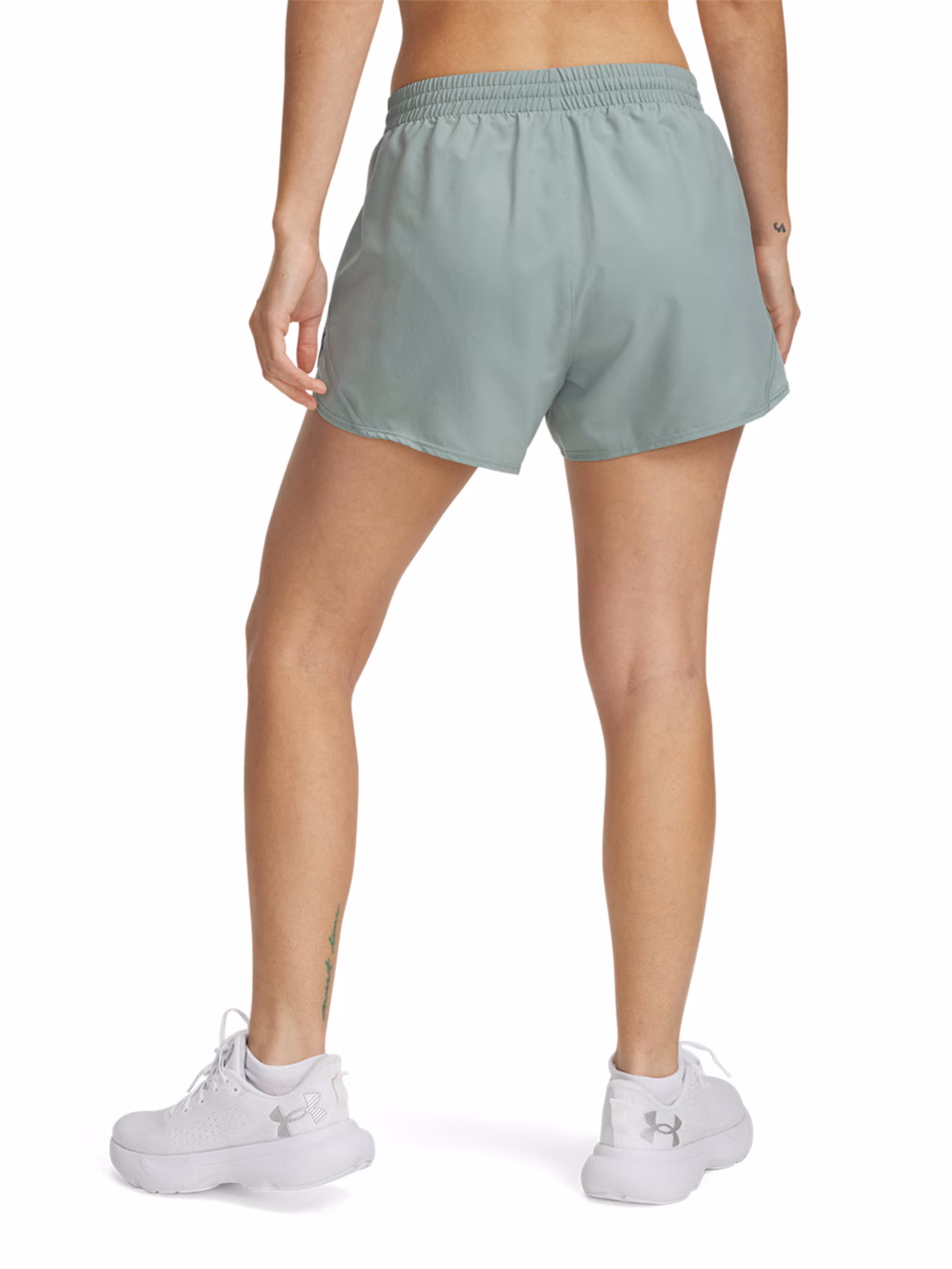 Spodenki do biegania damskie Under Armour UA Fly By 3'' Shorts - szare