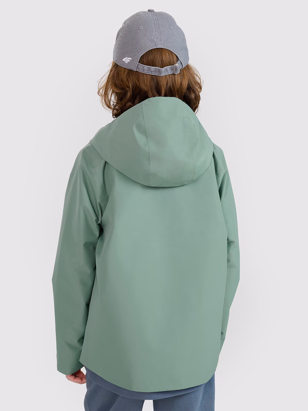 Kurtka przejściowa membrana 5000 dziecięca - czarna