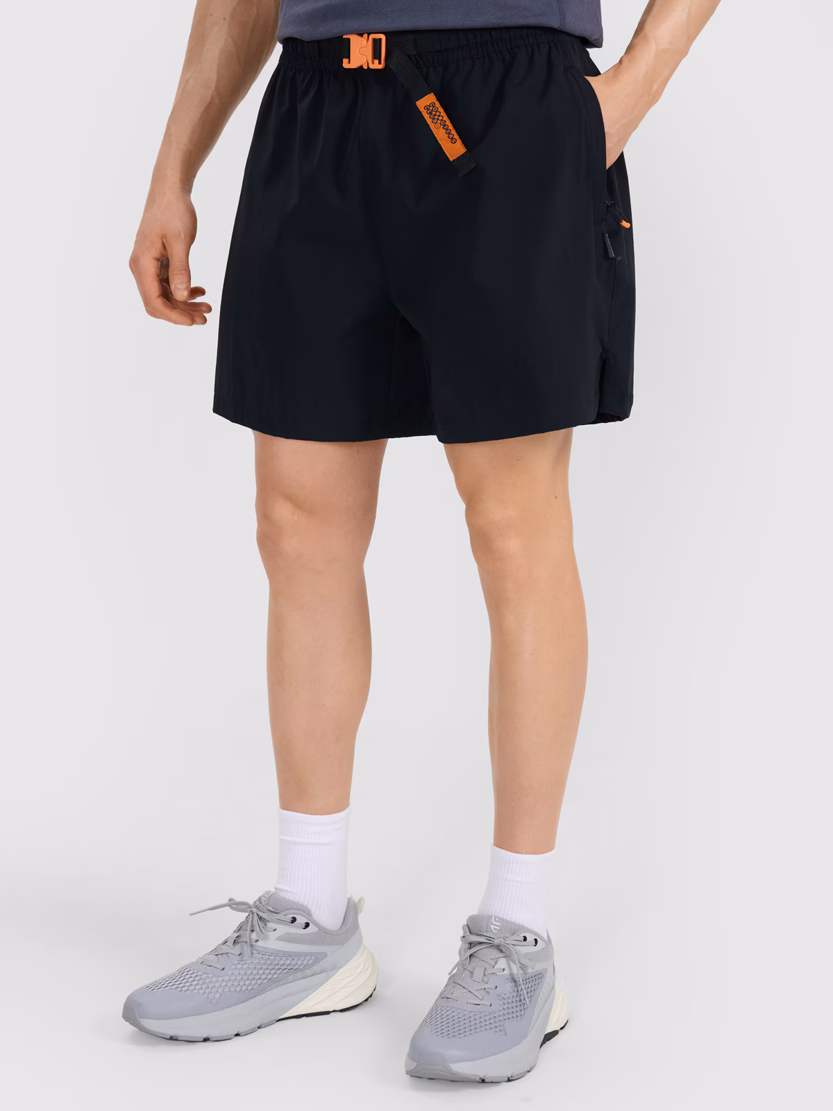 Spodenki casual męskie - czarne