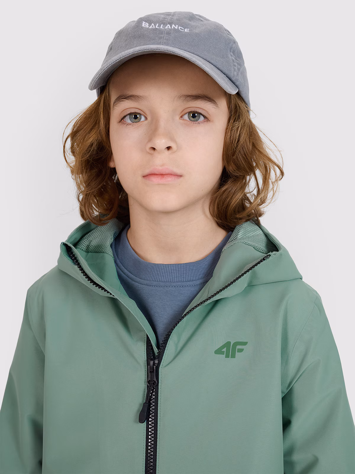 Kurtka przejściowa membrana 5000 dziecięca - czarna