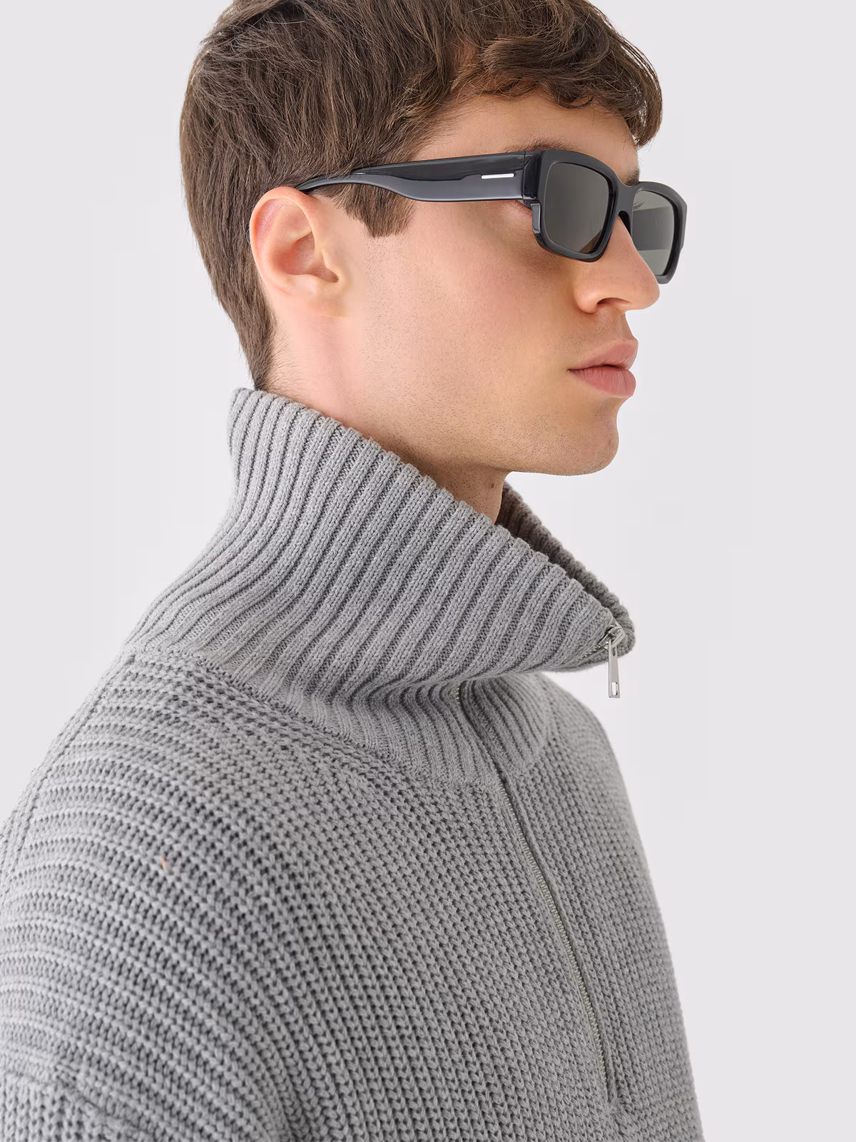 Sweter bawełniany męski Outhorn - szary