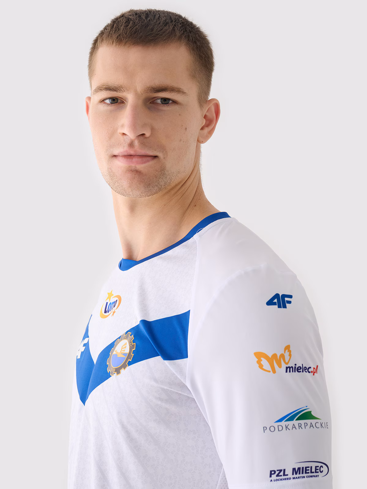 Koszulka klubowa wyjazdowa z sezonu 2024/25 męska 4F x Stal Mielec - multikolor