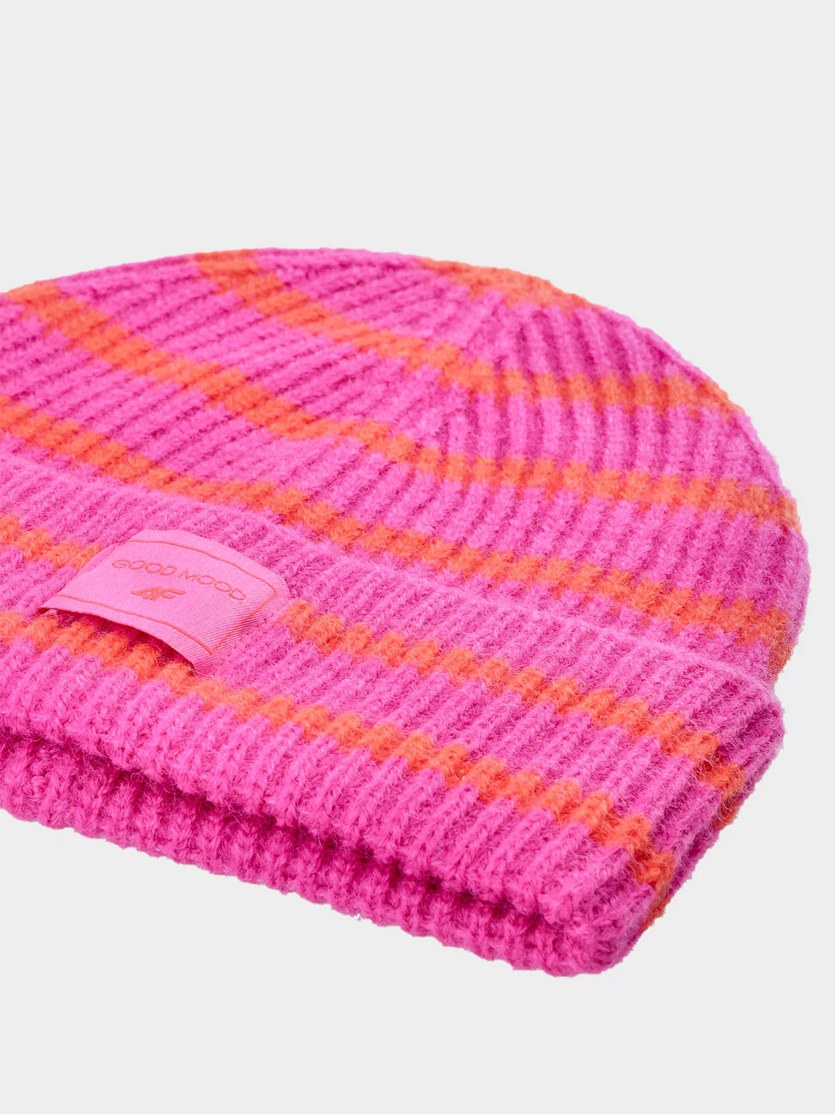 Czapka zimowa dziewczęca - różowa