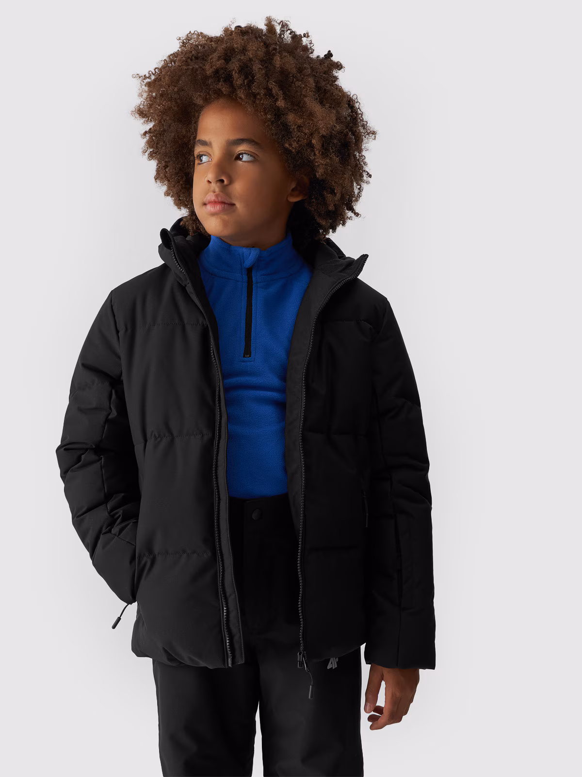 Kurtka narciarska membrana 5000 chłopięca - czerwona