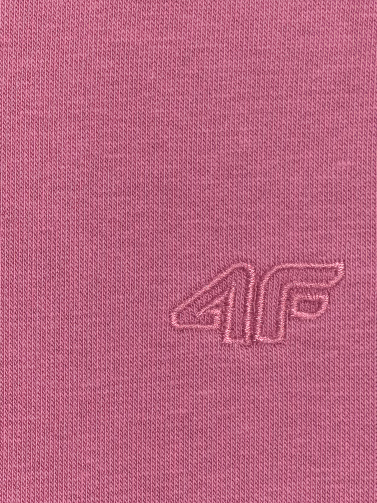 Bluza dresowa nierozpinana z kapturem dziewczęca - fioletowa