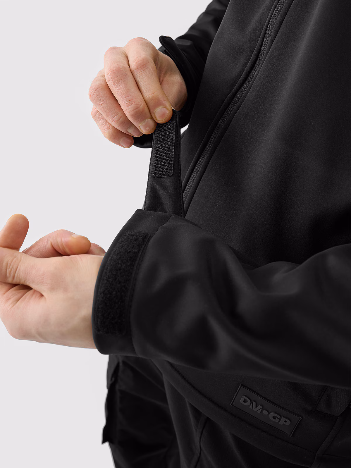 Kurtka softshell wiatroodporna membrana 5000 uniseks 4F x Drift Masters - czarna