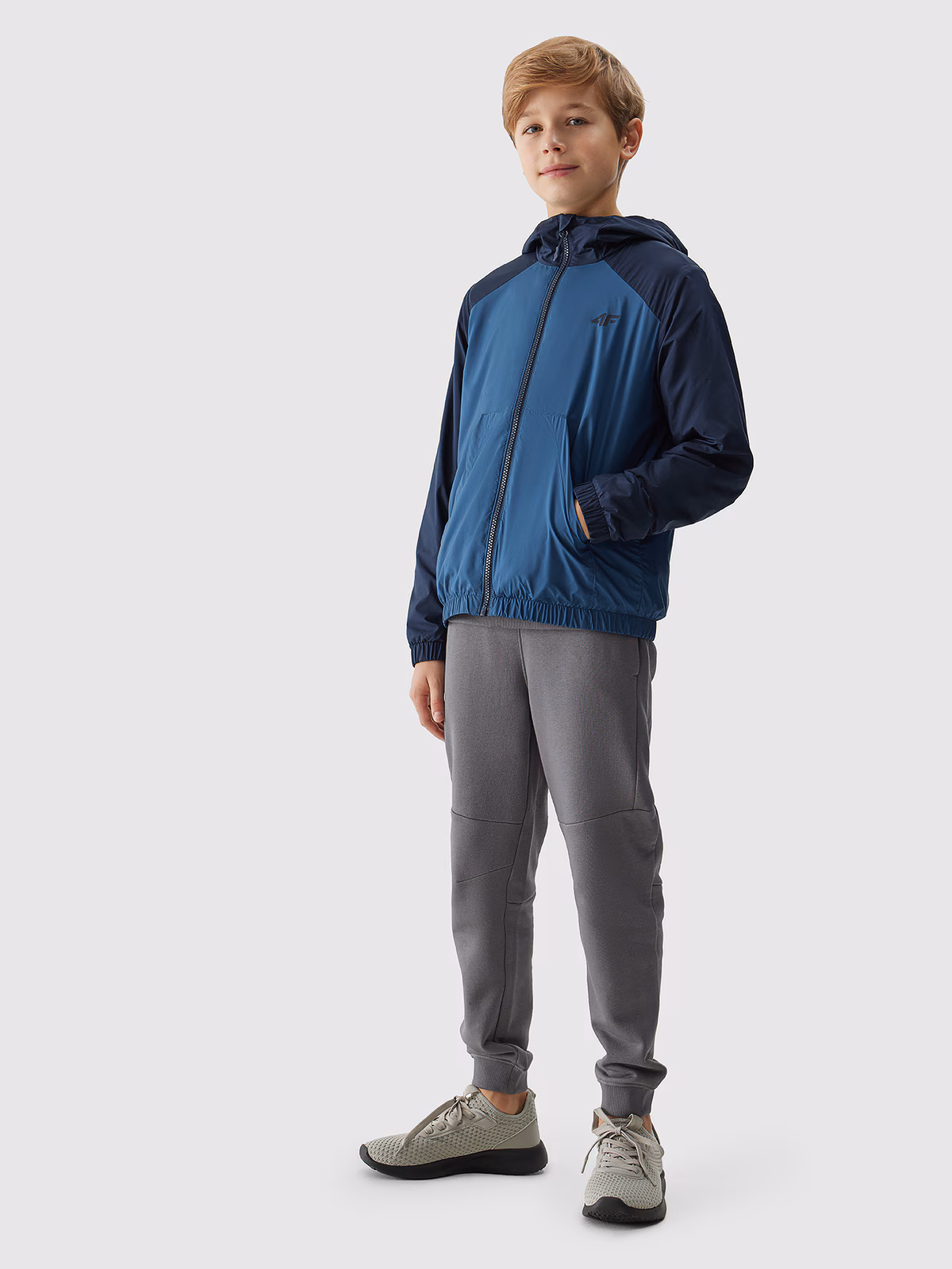 Kurtka przejściowa chłopięca - niebieska