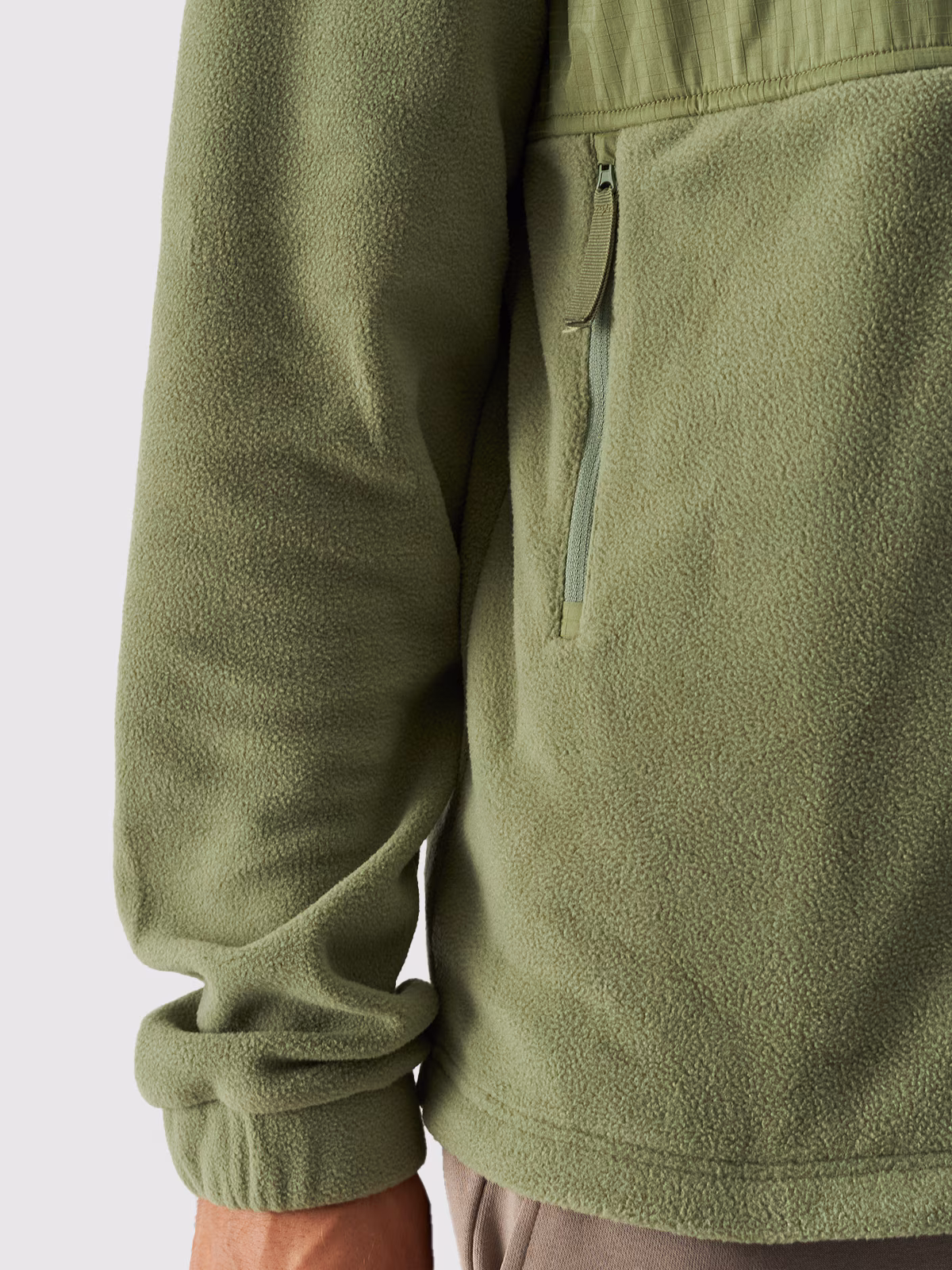 Polar ze stójką regular męski - beżowy