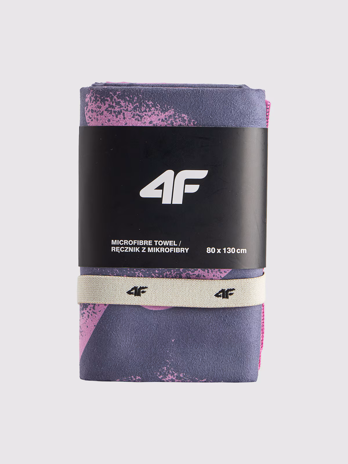 Ręcznik sportowy szybkoschnący M (80 x 130 cm) - różowy