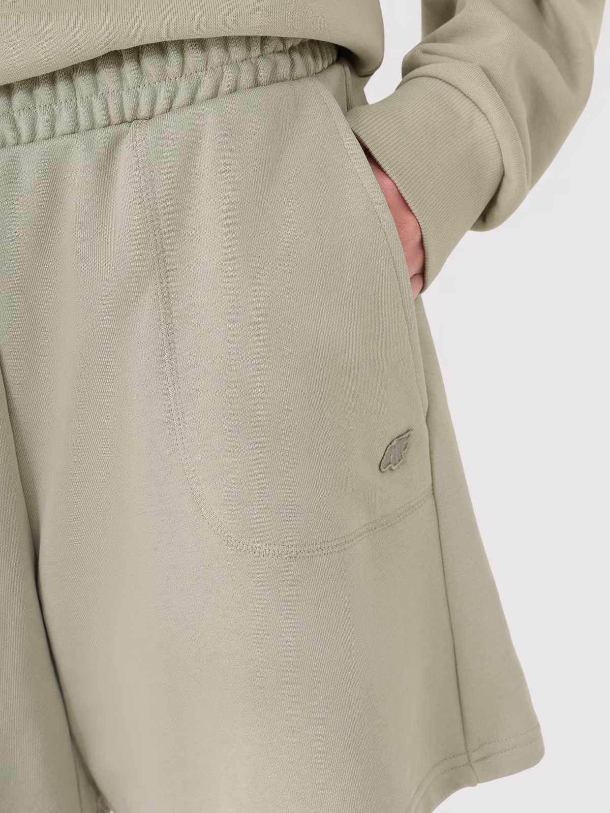 Spodenki dresowe uniseks - szare