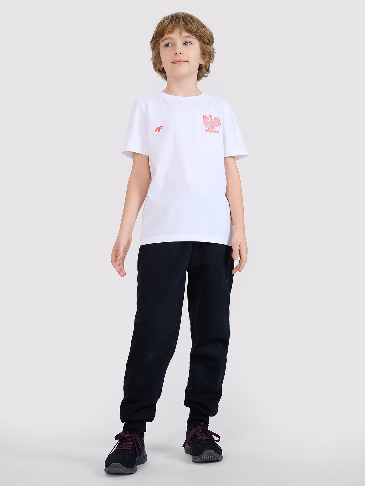 Koszulka kibica dziecięca - biała