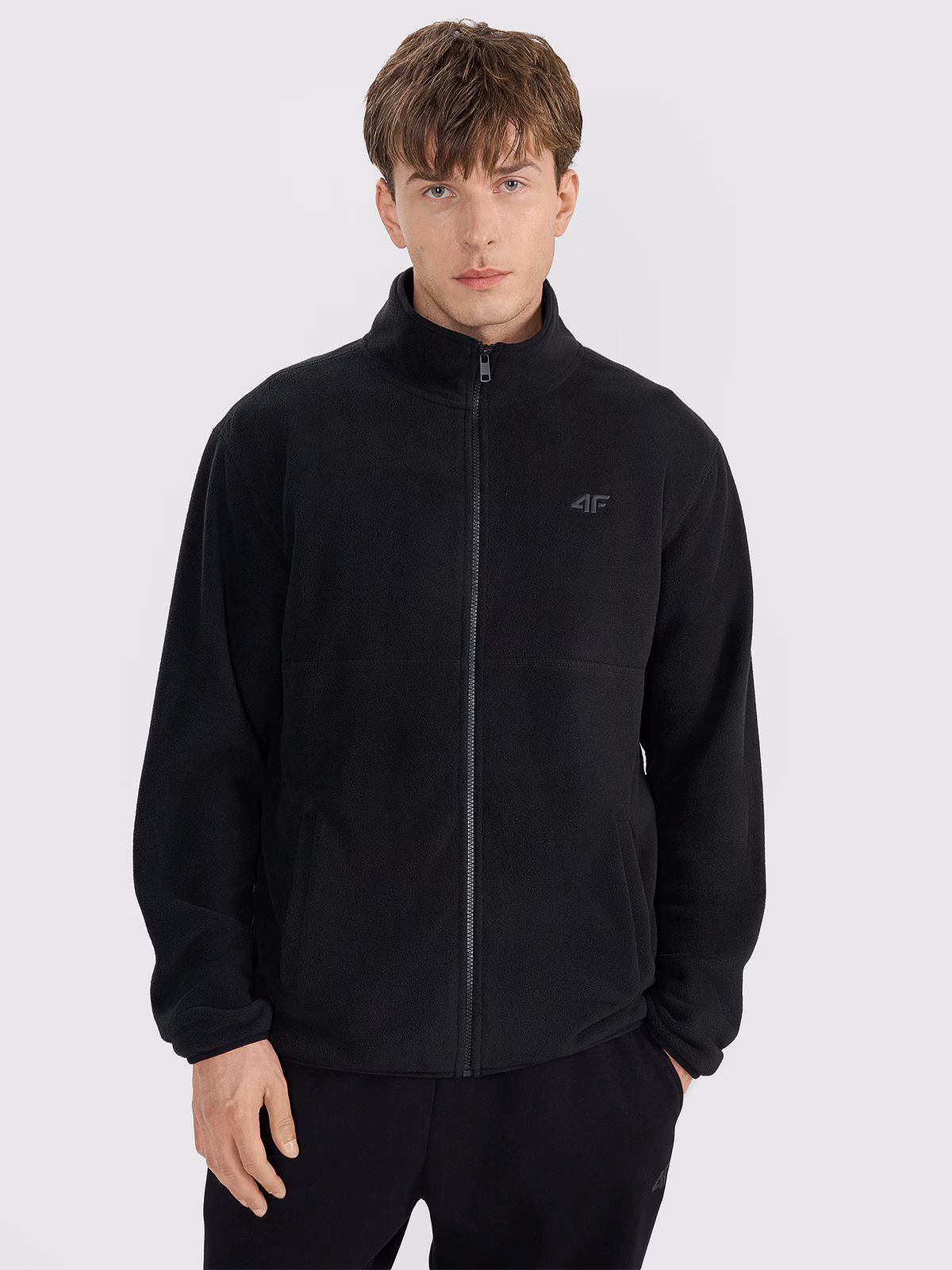 Polar regular ze stójką męski - czarny