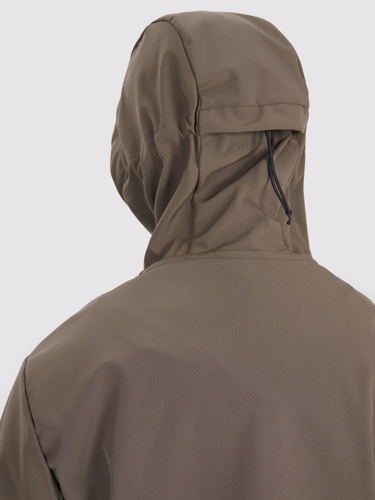 Kurtka softshell wiatroodporna membrana 5000 męska - czarna