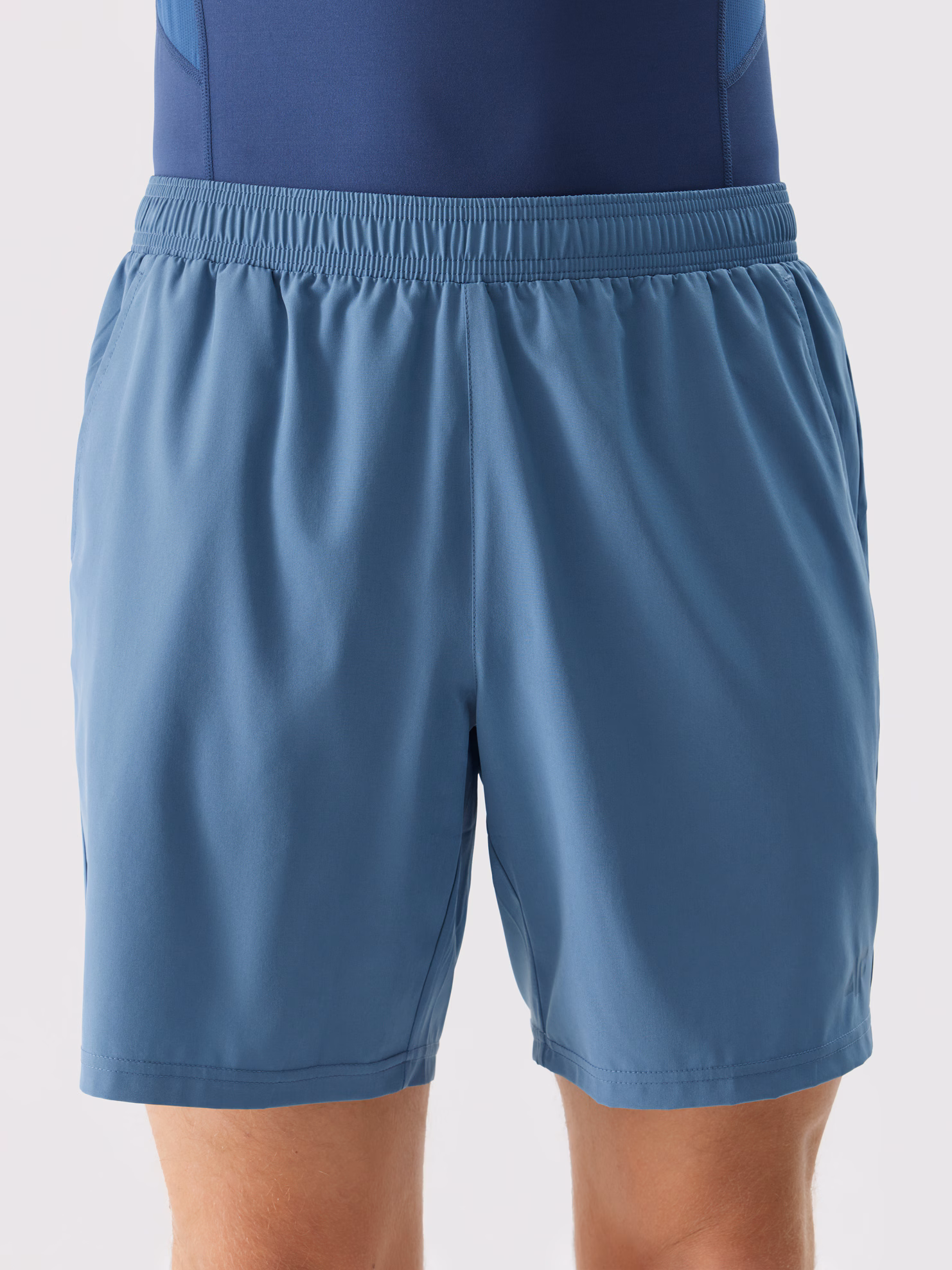 Spodenki treningowe z materiału z recyklingu męskie - pomarańczowe