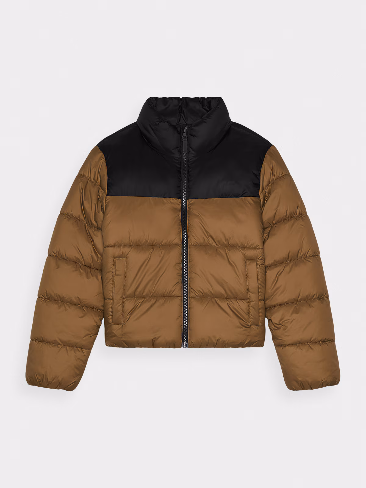 Kurtka puchowa z wypełnieniem syntetycznym chłopięca - czerwona