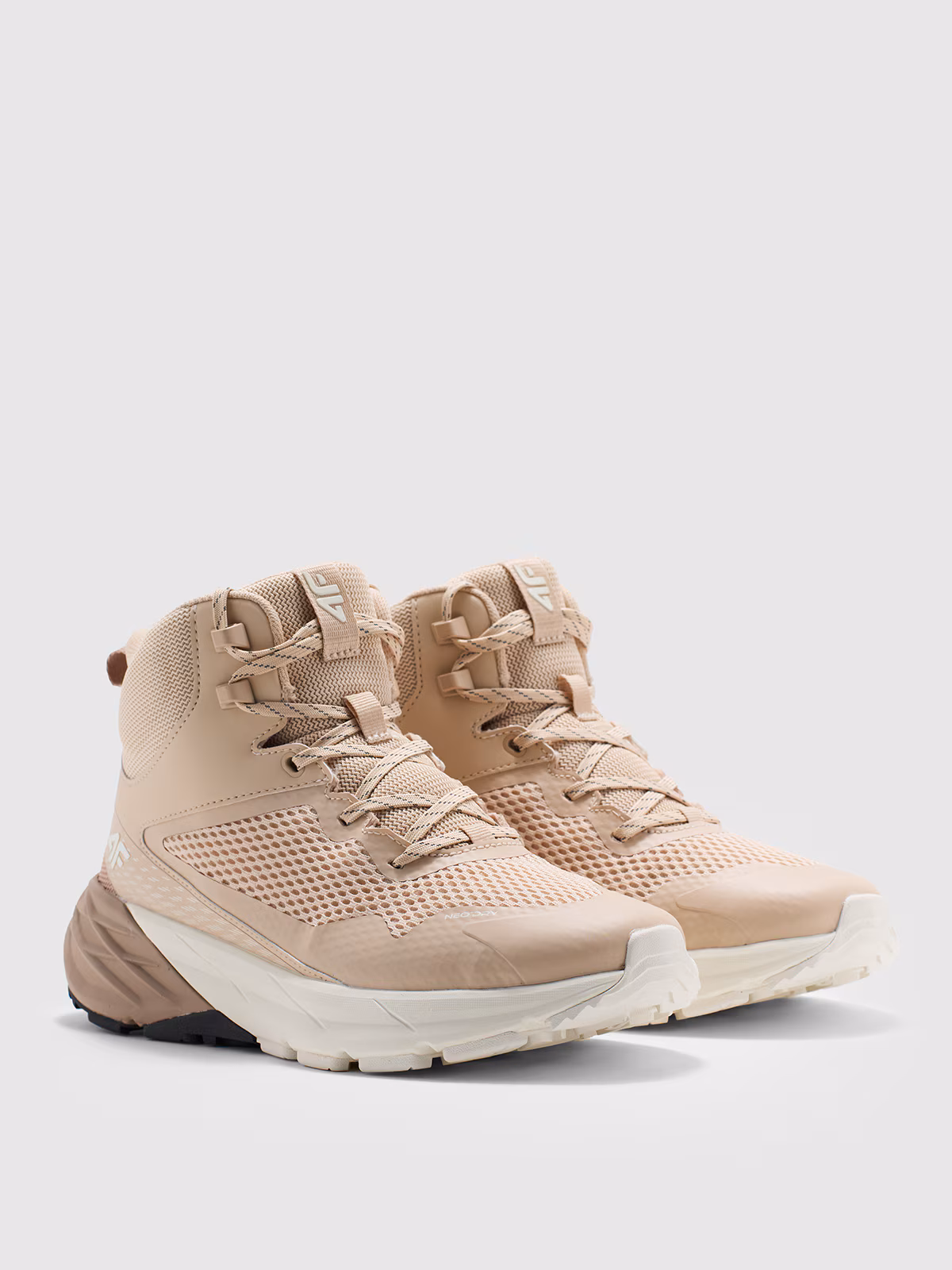Wysokie buty trekkingowe SPEED HIKER z membraną damskie - beżowe