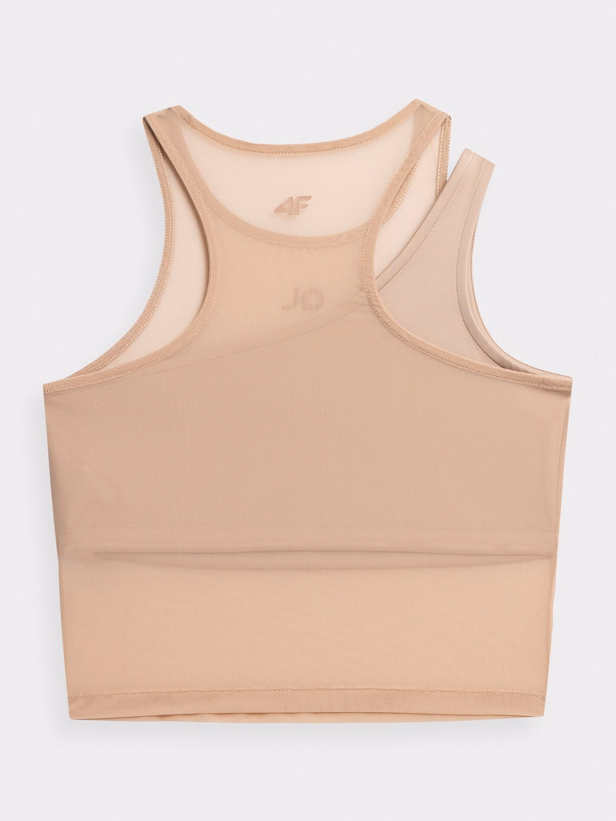 Top z łączonych materiałów 4F x Anna Lewandowska