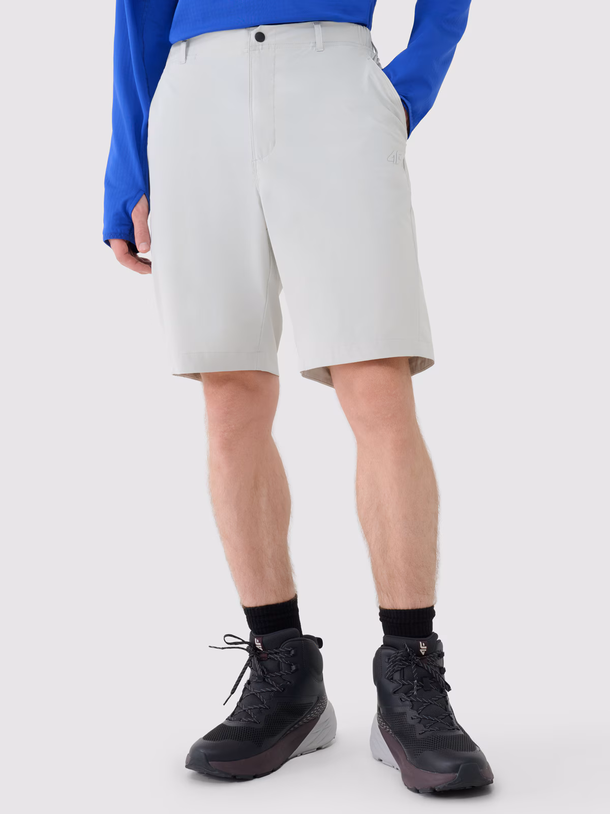 Spodenki trekkingowe 4Way Stretch męskie - granatowe