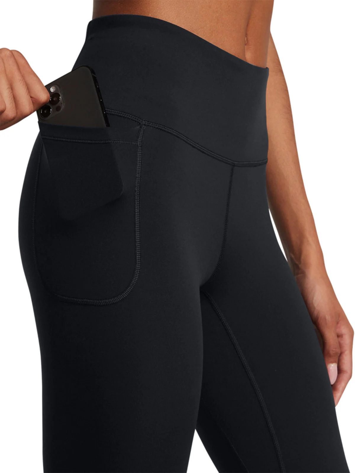 Legginsy treningowe damskie Under Armour Motion Ankle Leg Emea - czarne