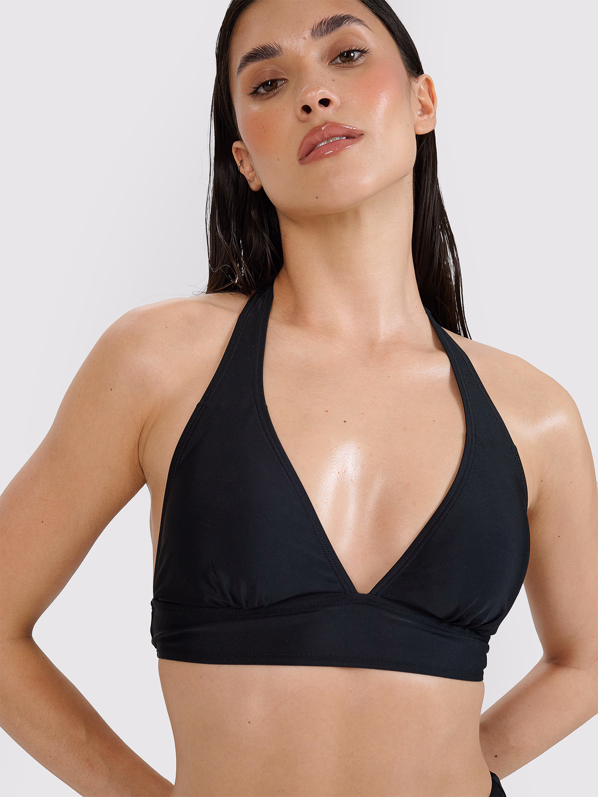 Góra od bikini damska - czarna