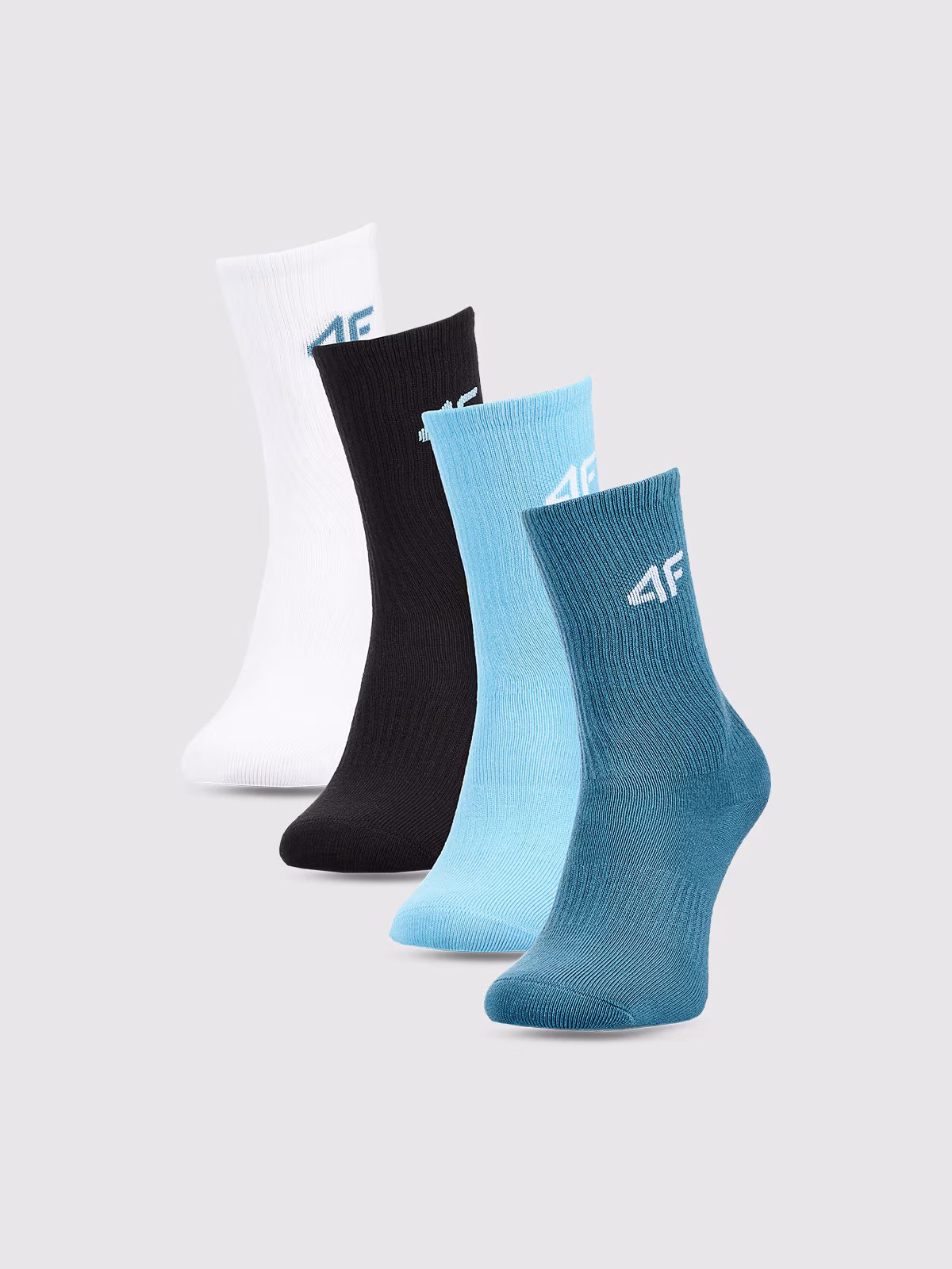 Skarpetki casual za kostkę (4-pack) chłopięce - multikolor